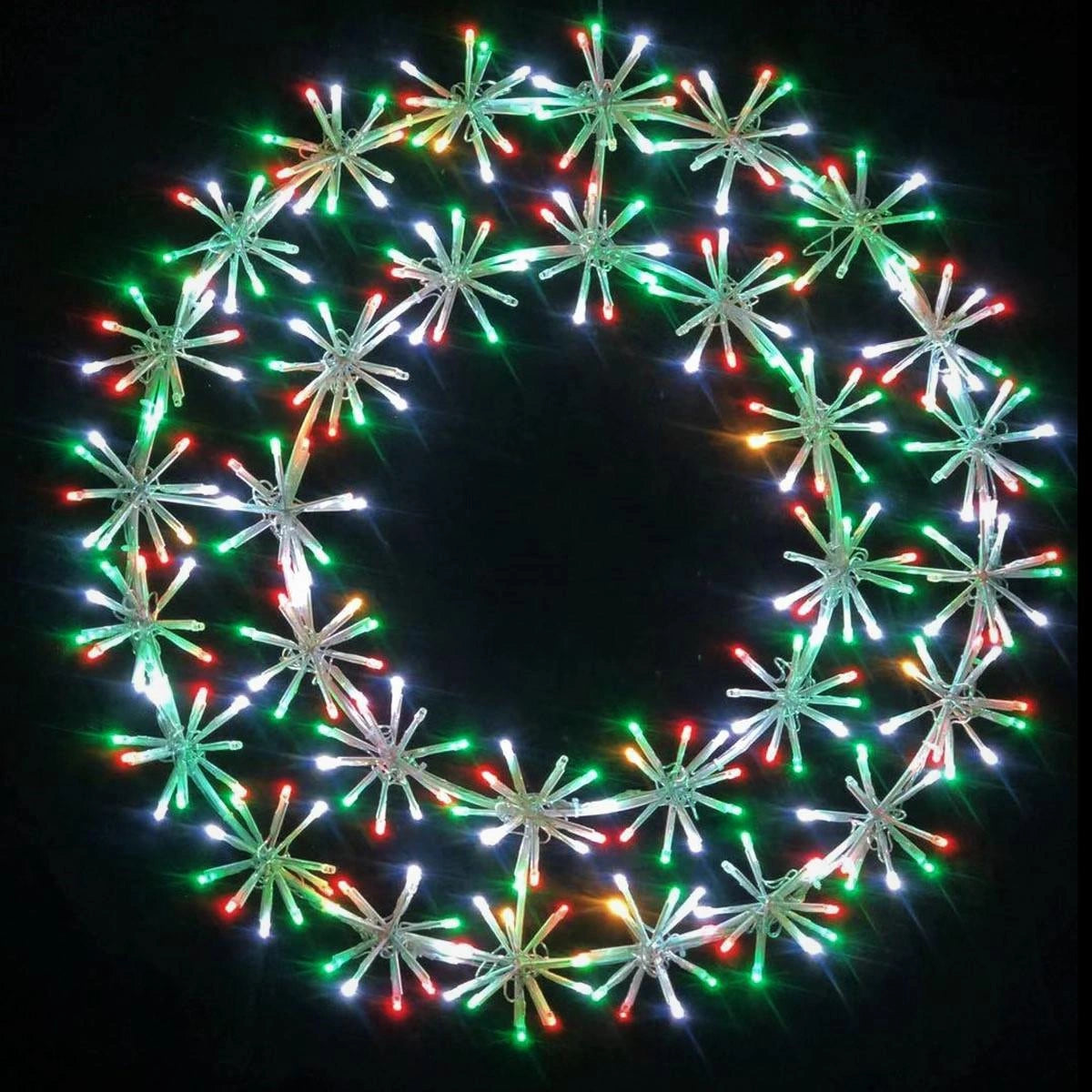60Cm Wreath Light Multicolour