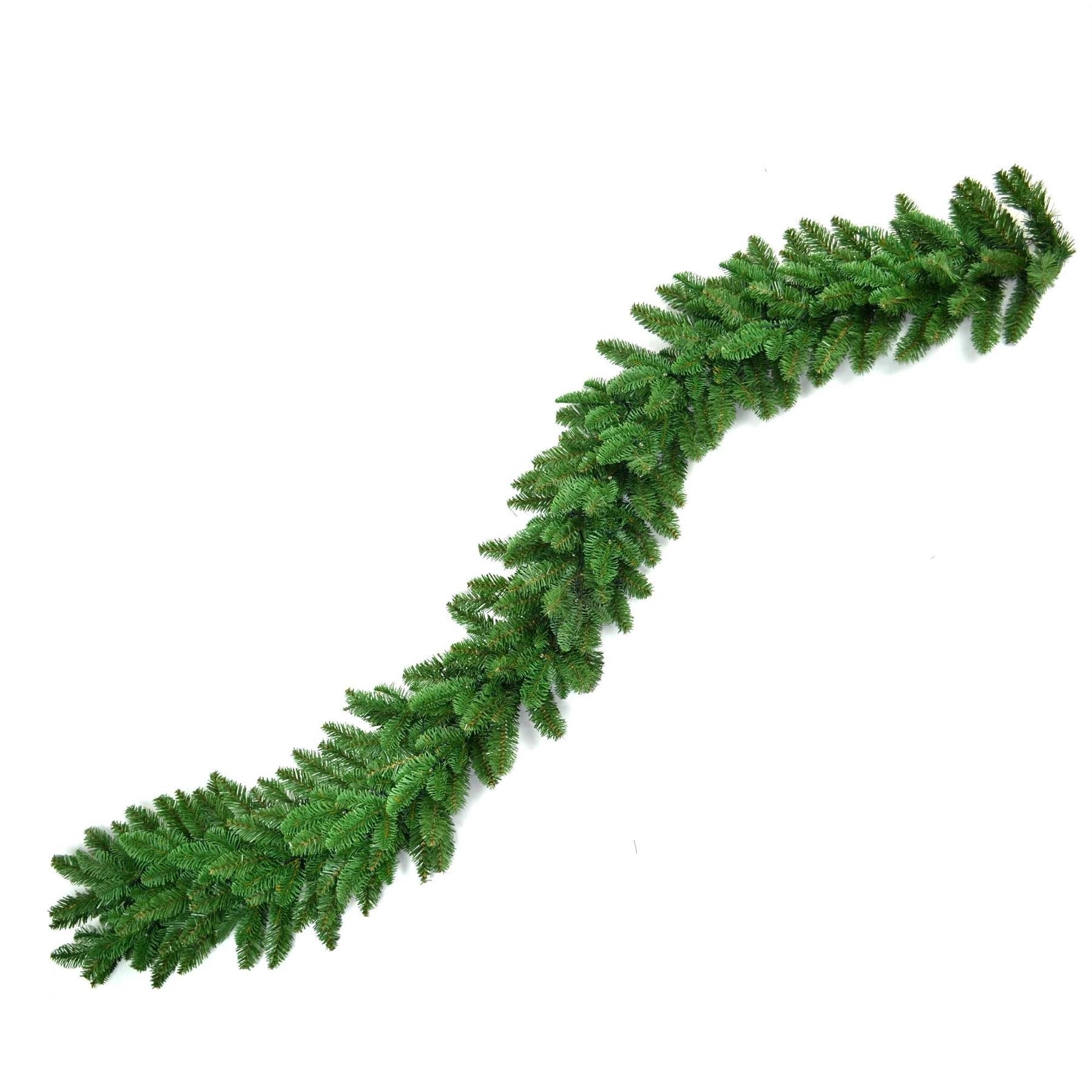 2m Christmas Xmas Garland LED Pre Lit Decorations With Various Tips Fireplace UK