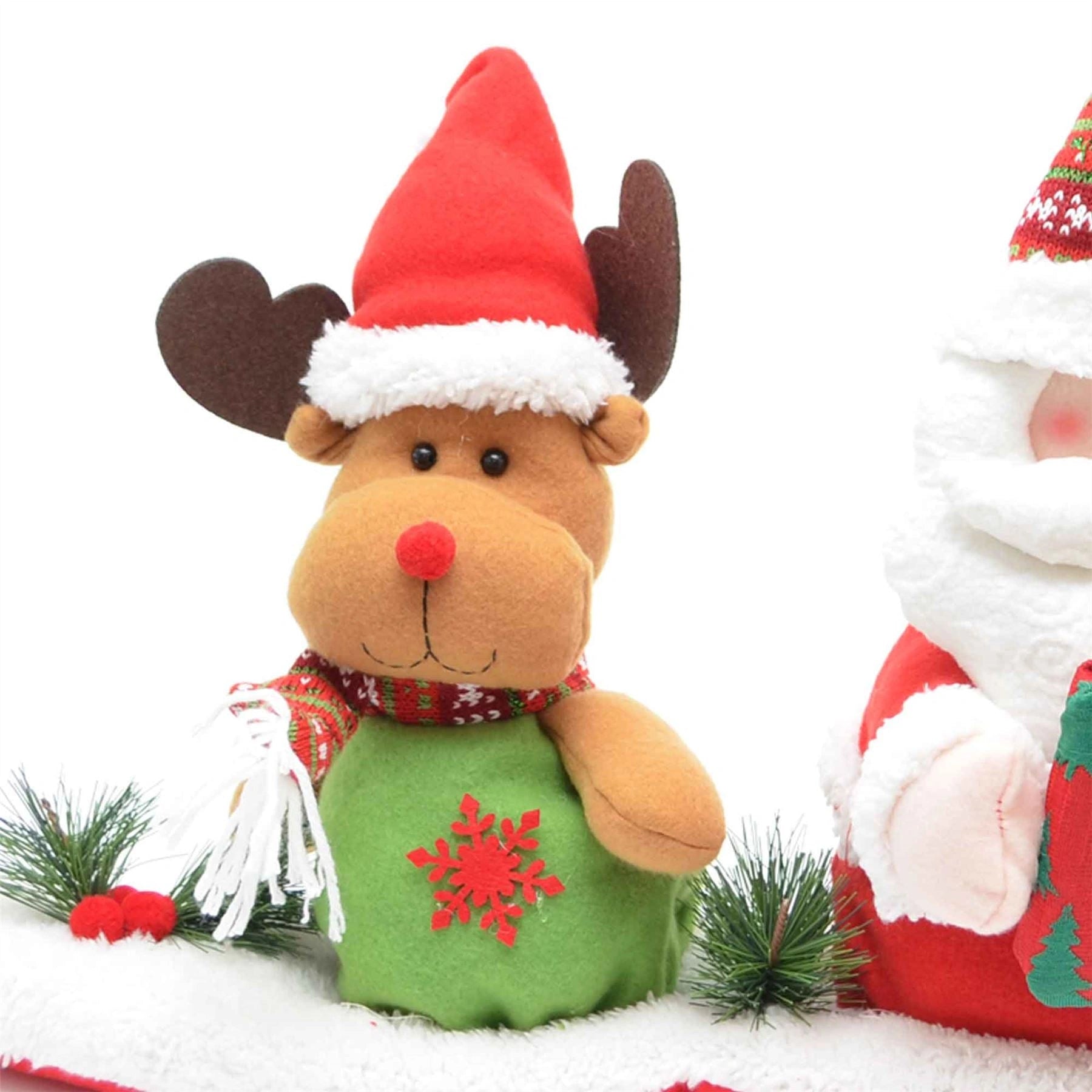Christmas Novelty Teddy Santa  Snowman Reindeer Musical