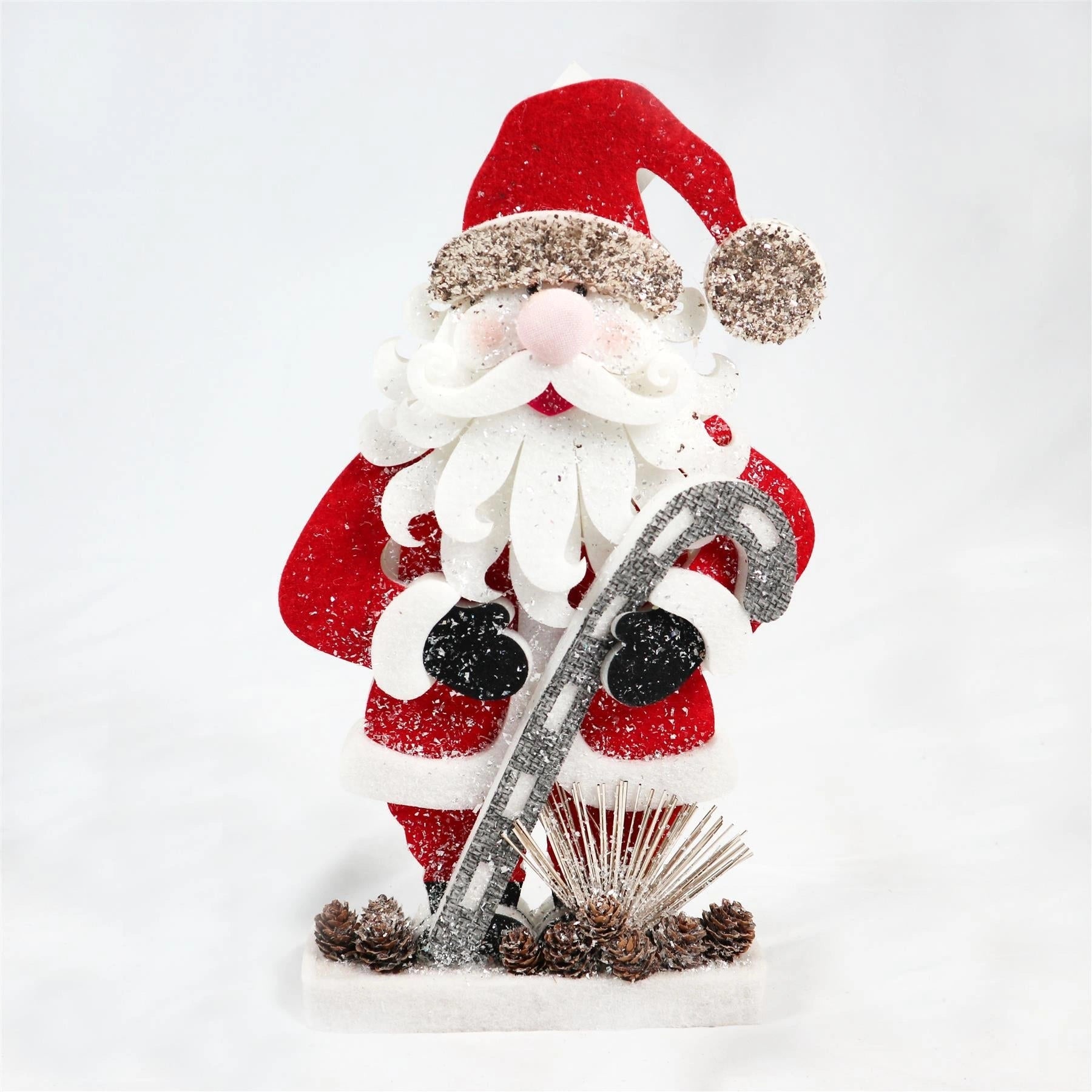 42cm Red Santa Decor Figurine Christmas Home Decoration Xmas Party Celebration