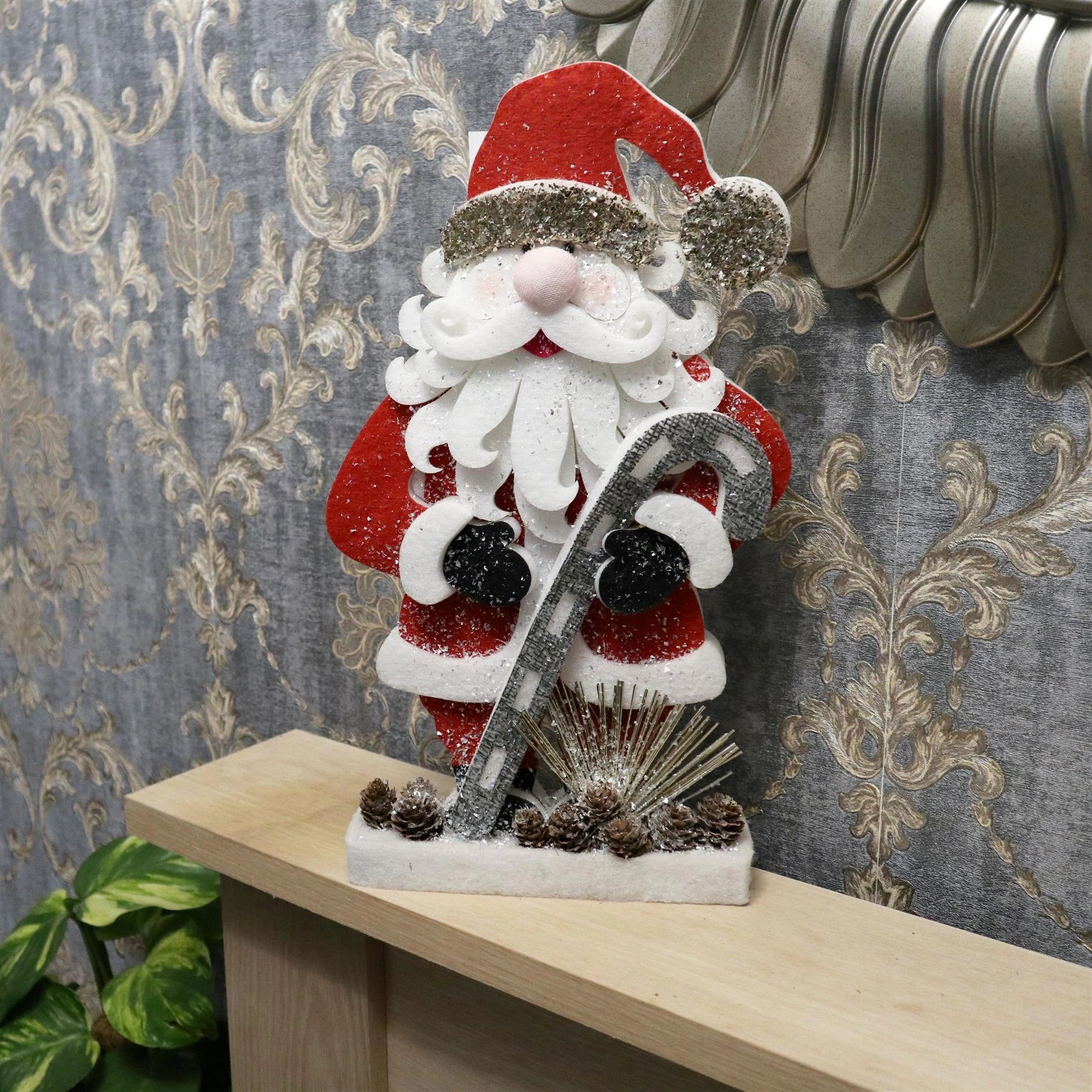 42cm Red Santa Decor Figurine Christmas Home Decoration Xmas Party Celebration