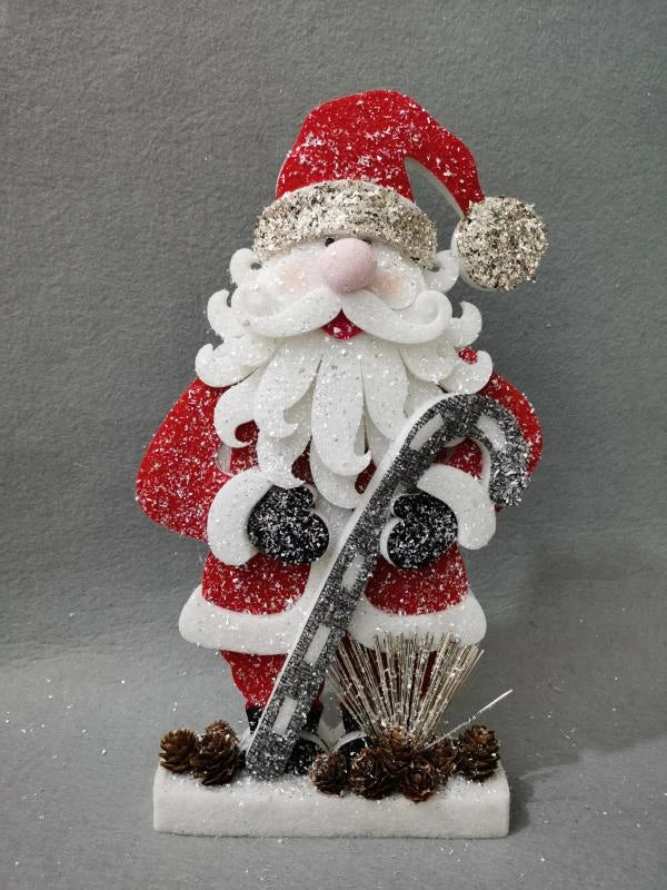 Foam Santa On Board Red 42 Cm