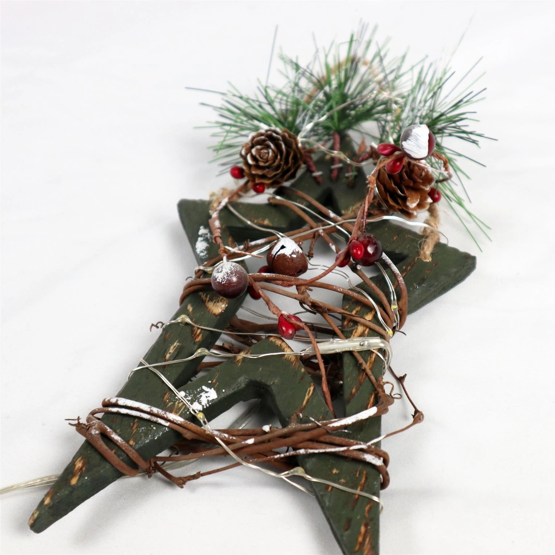 Green Start Decoration 15 Leds