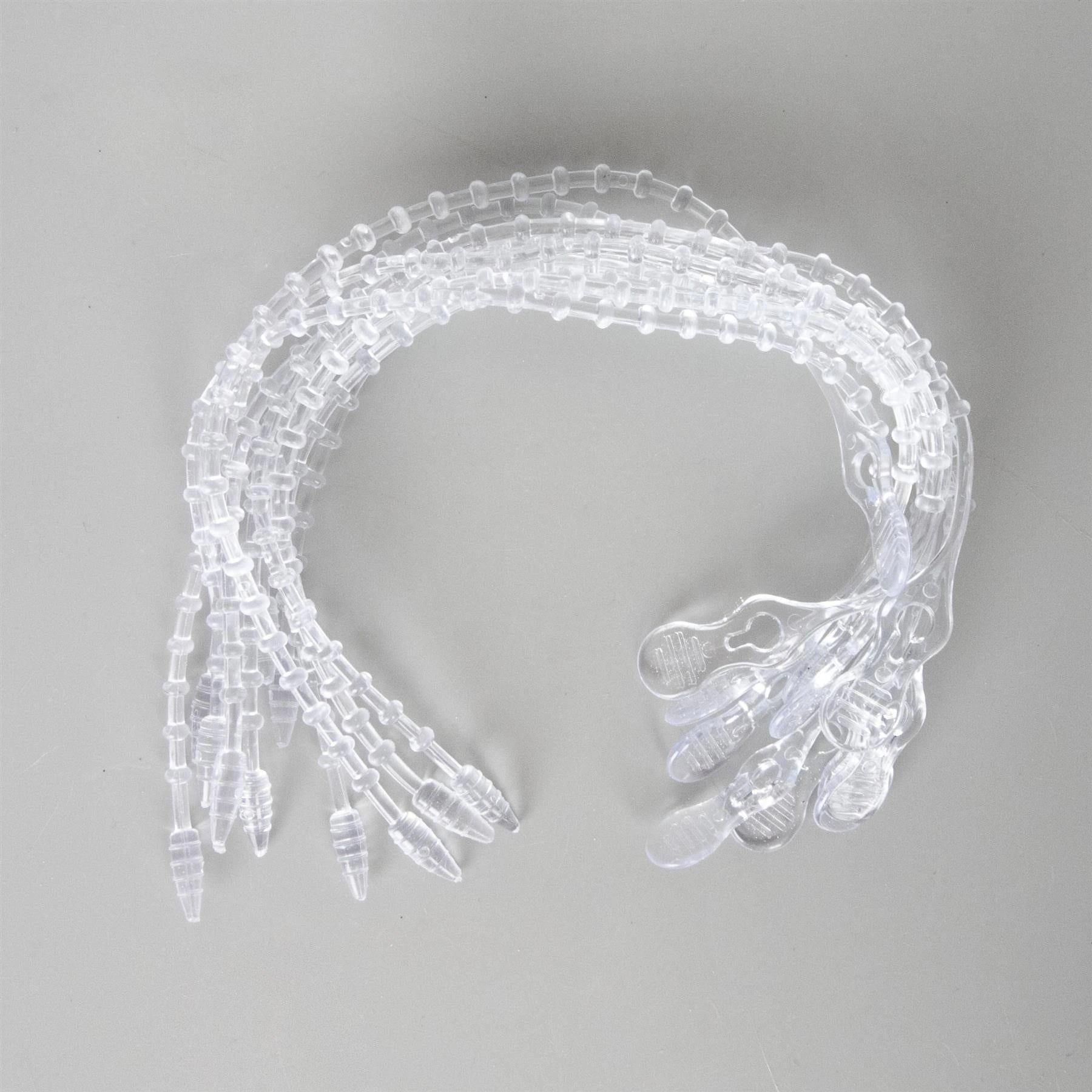 33cm Adjustable Cable Tie Christmas Tree Wreath Garland Rope Xmas Light Wire X48