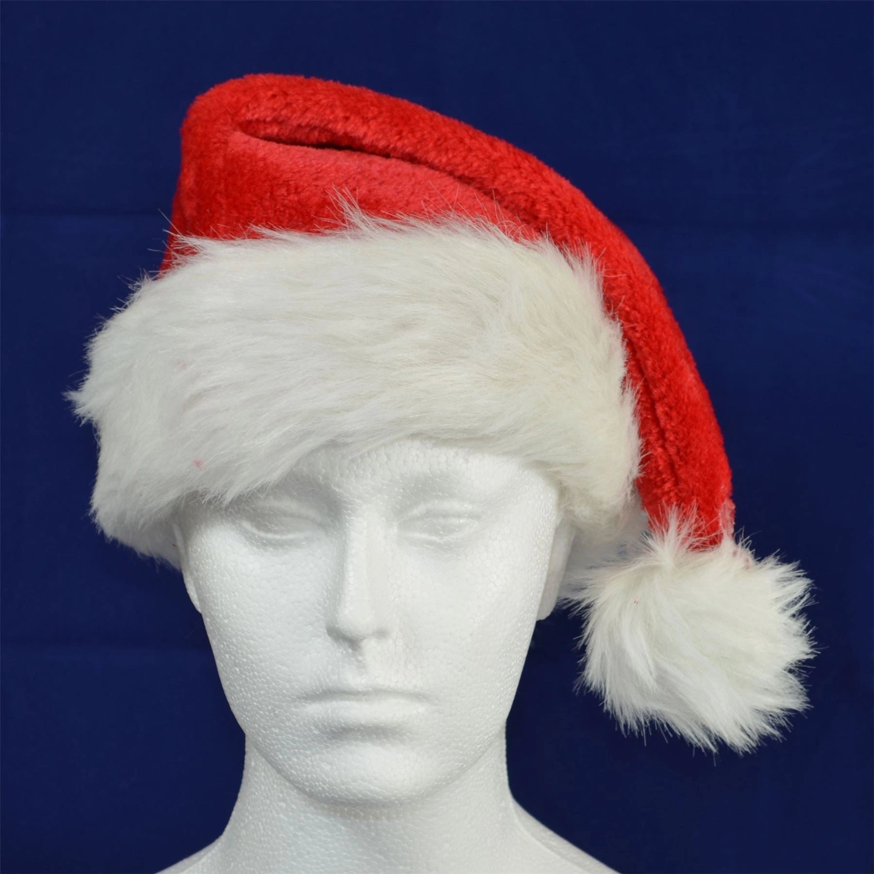 Adult Christmas Deluxe Santa Claus Hat Costume Xmas Party Accessory