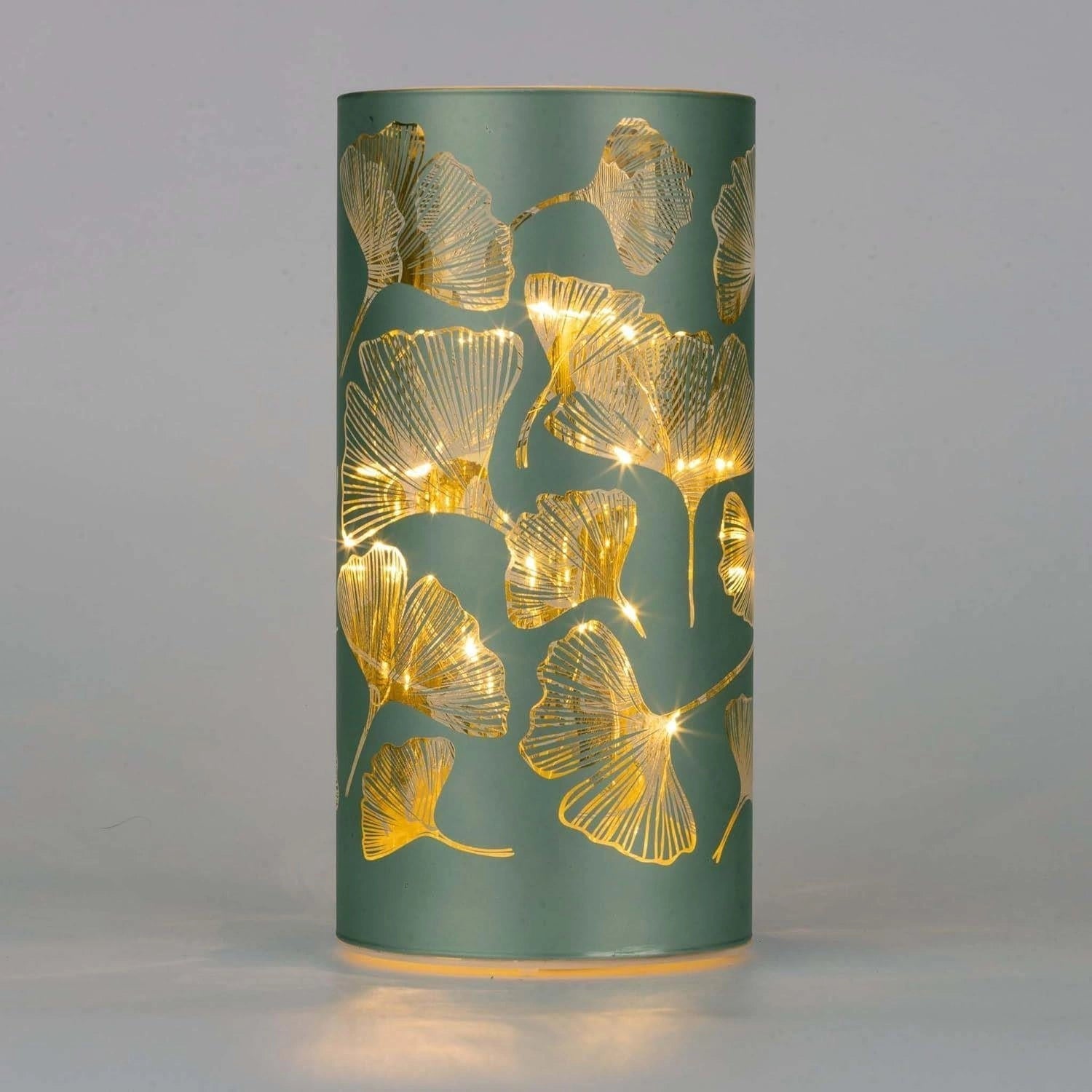 22Cm Christmas Decorated Vase Led Silver Glass Vase / Flower