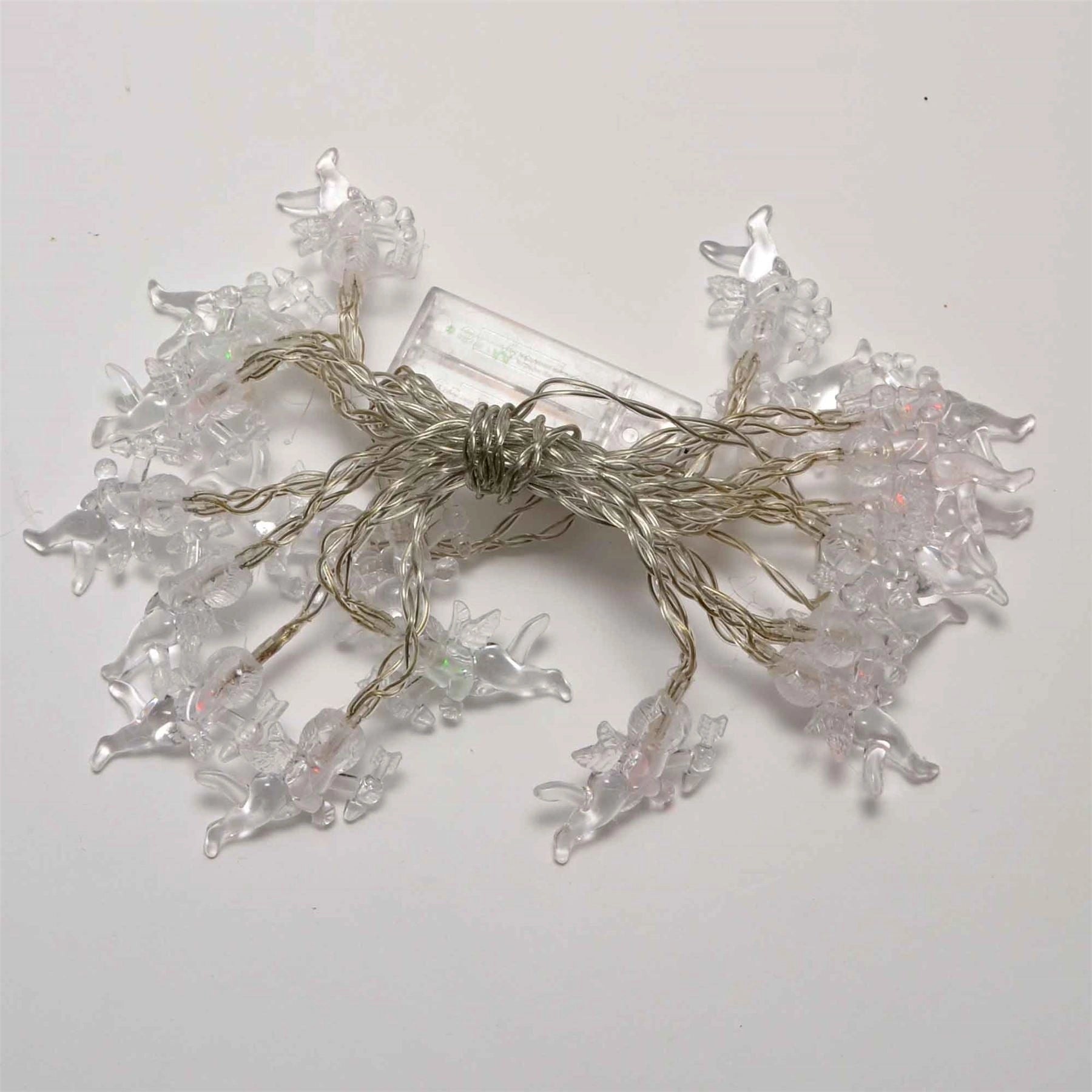 Frono 3.3M Battery Operated Angel 20 Multi Colour Led Fairy String Light Decorations