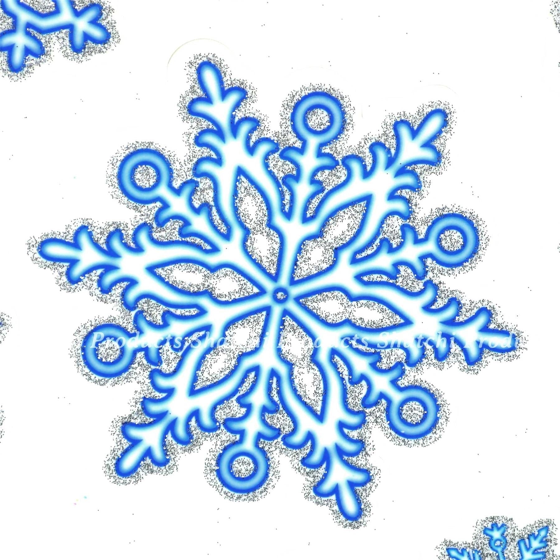 Snowfall Stickers 4 Sheets 46 Assorted Windows Wall Glass Xmas Home Decoration