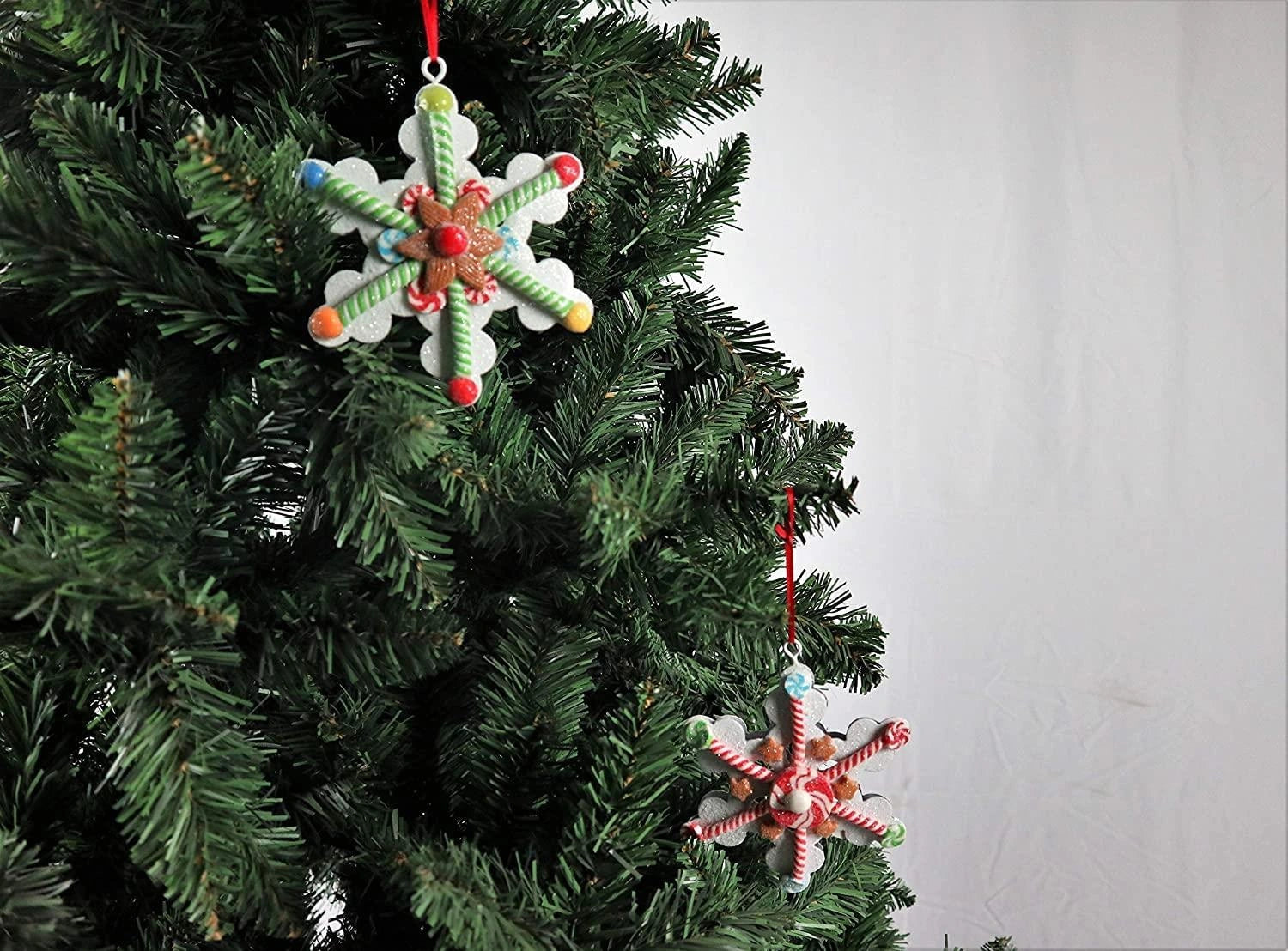Hanging Decorations Christmas Snowflakes Xmas Tree Wall Home Decor OrnamentsX12