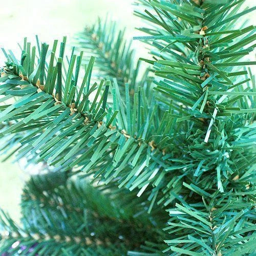 6Ft 550 Tips Bushy Traditional Christmas Tree Xmas Festive With 100 Fairy Lights