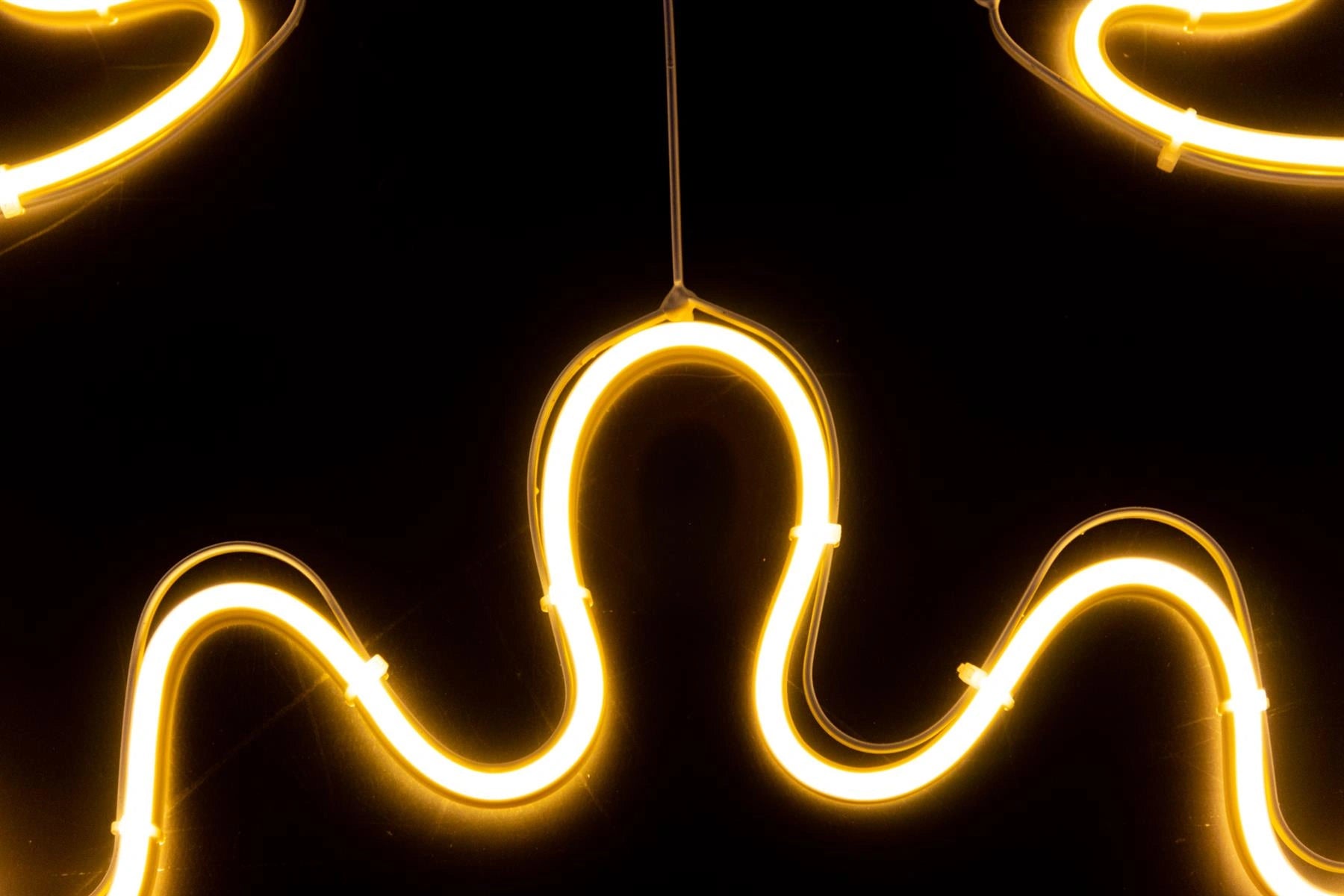 Neon Rope Light Silhouette Christmas Stag Head Outdoor Wall Garden Decoration UK