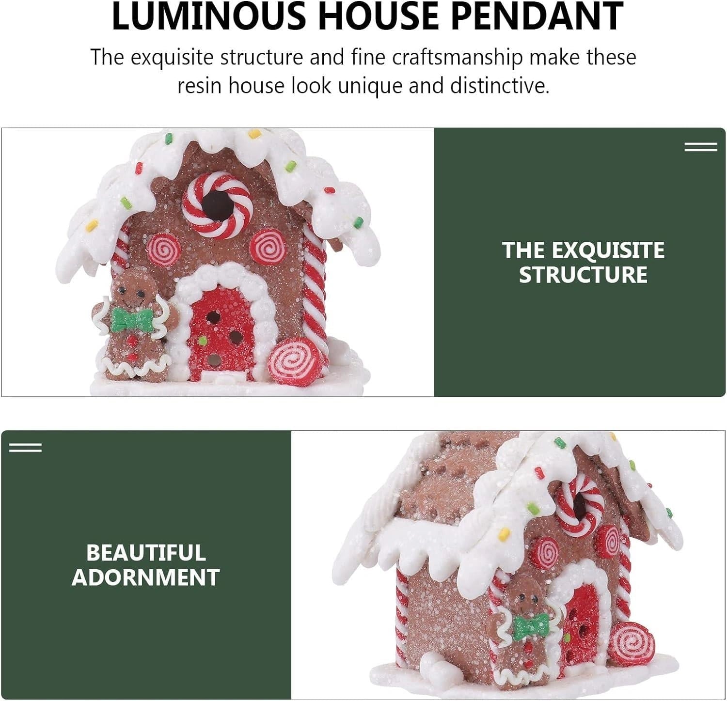 PreLit Hanging Decoration Christmas Pendant Santa Snowman Xmas Wall Home DecorX3