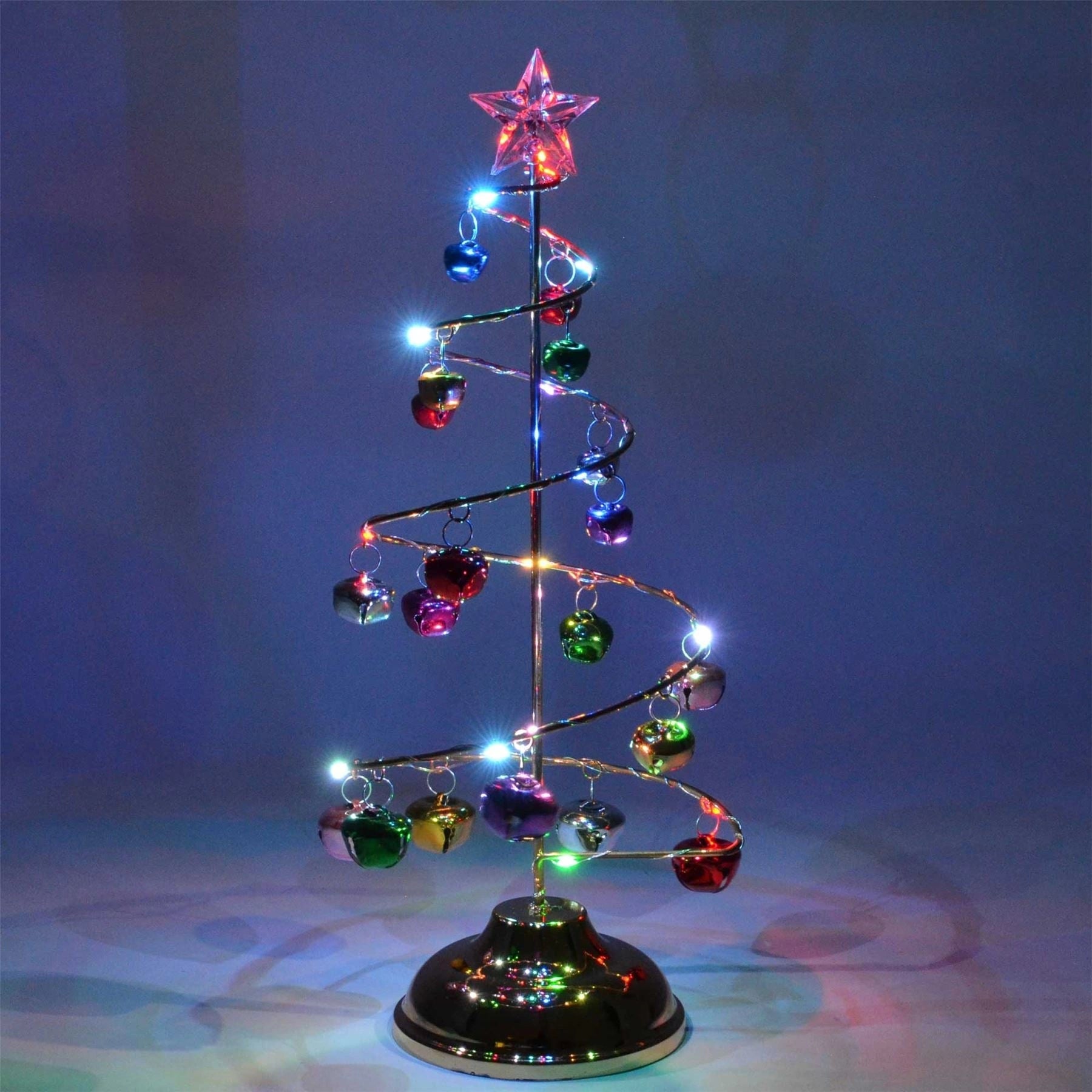 Christmas Party Home Decorations Spiral Bell Tree Decorative Noovelty Piece