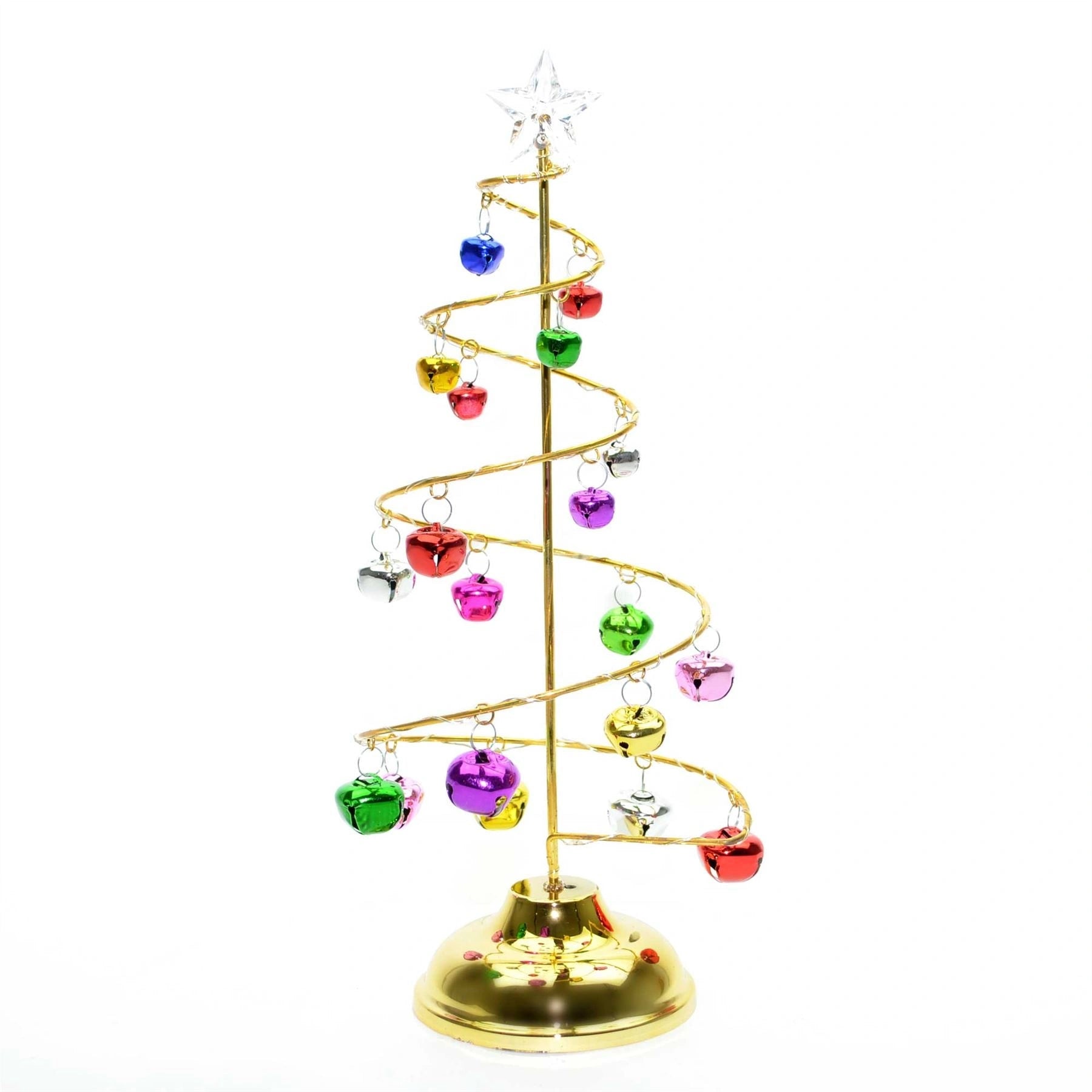 Christmas Party Home Decorations Spiral Bell Tree Decorative Noovelty Piece