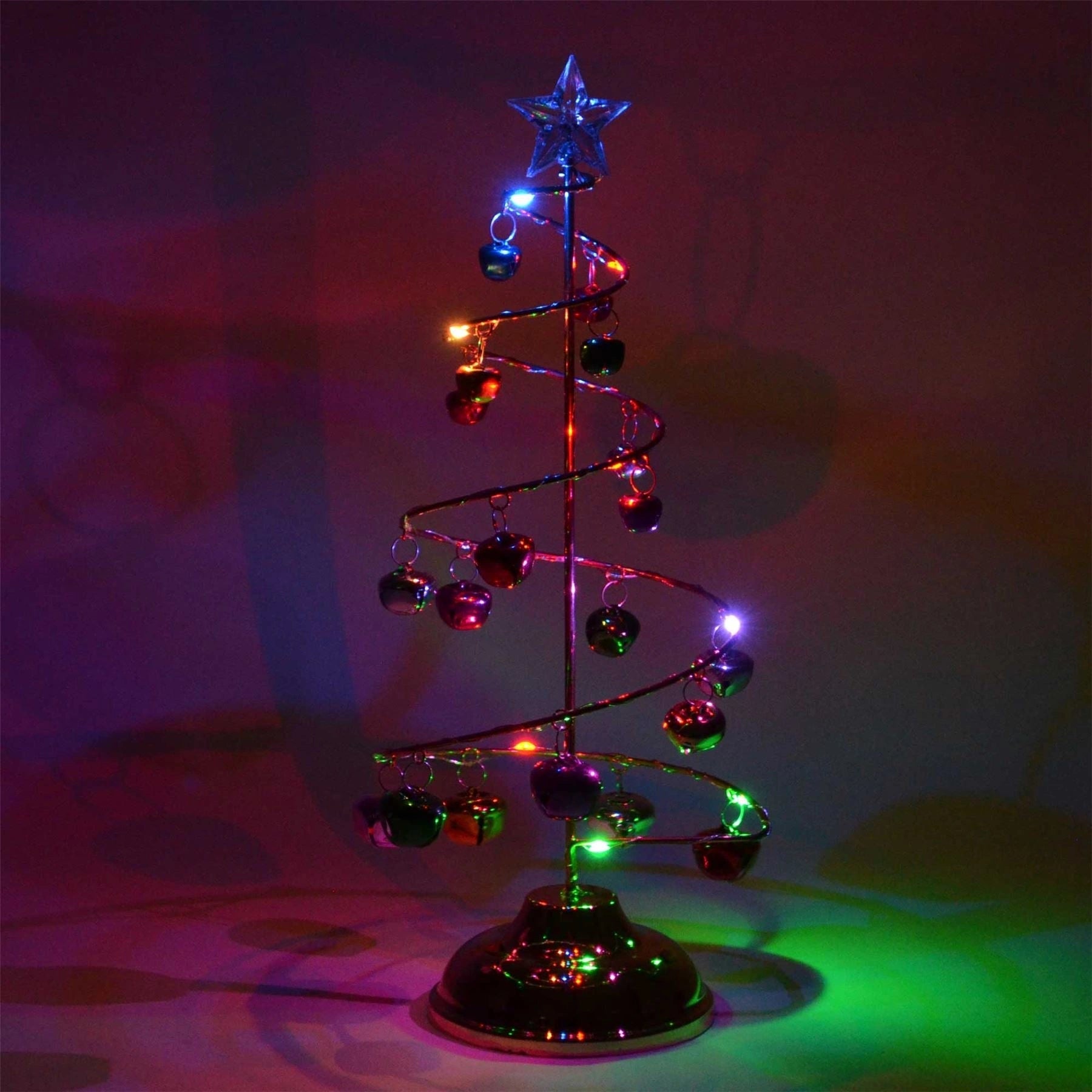 Christmas Party Home Decorations Spiral Bell Tree Decorative Noovelty Piece