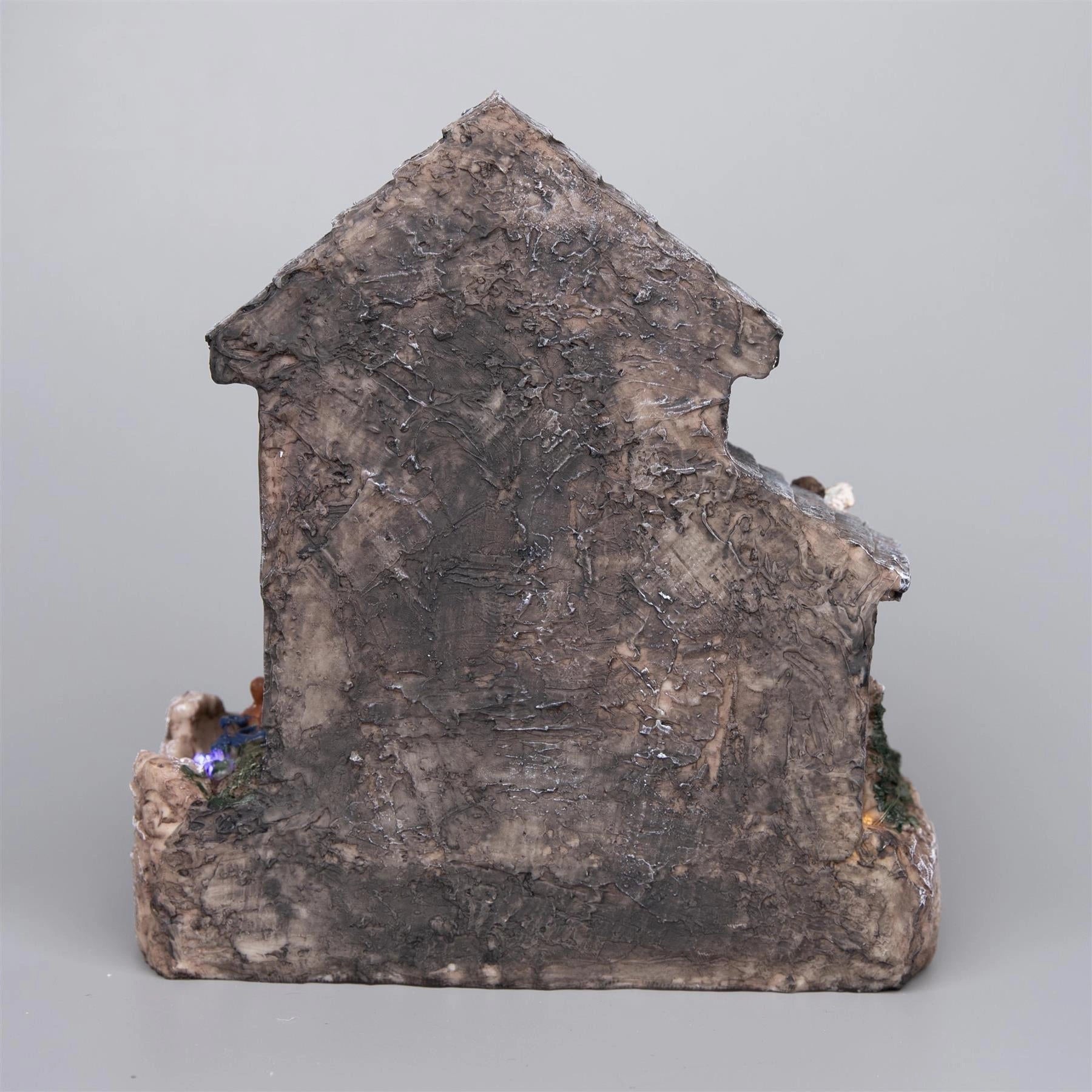 Christmas Nativity Set Scene Jesus Crib Figures Xmas Lights Up LED Decorations