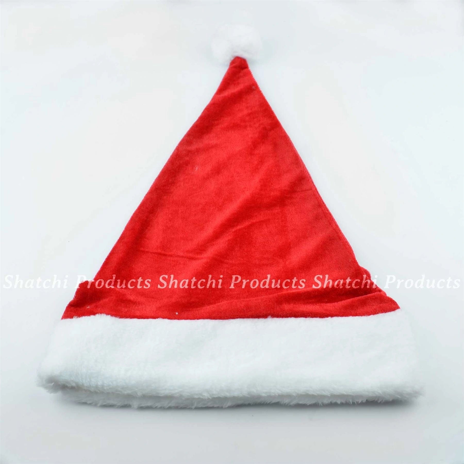 12 x Novelty Festive Quality Santa Father Christmas Hat Fancy Dress Xmas Party