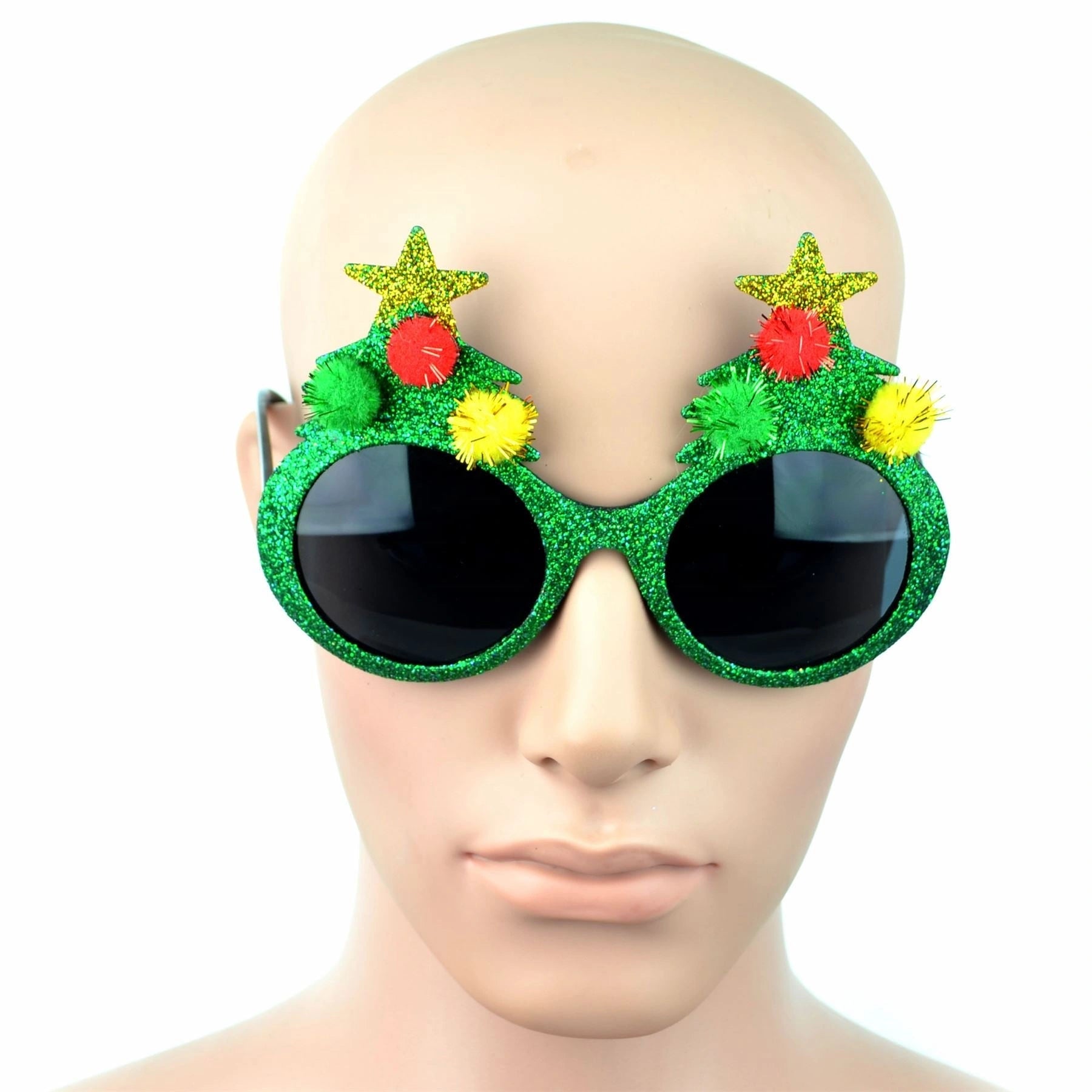 Christmas Tree Glasses One Size Specs Fancy Xmas Dress Novelty Sunglasses Party Accessories
