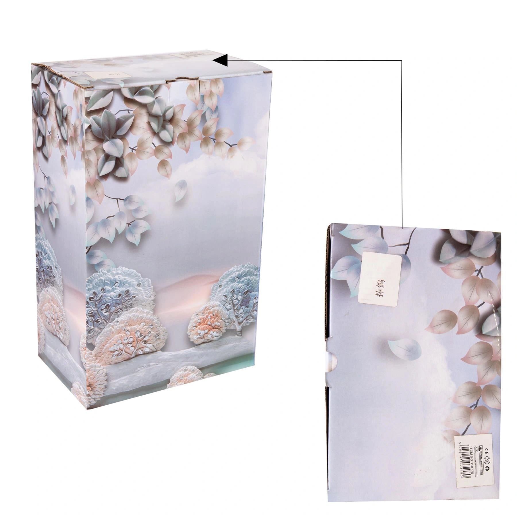 33cm LED Angel Figure Fly Wings Water Spinner Ornament Christmas Home Decoration