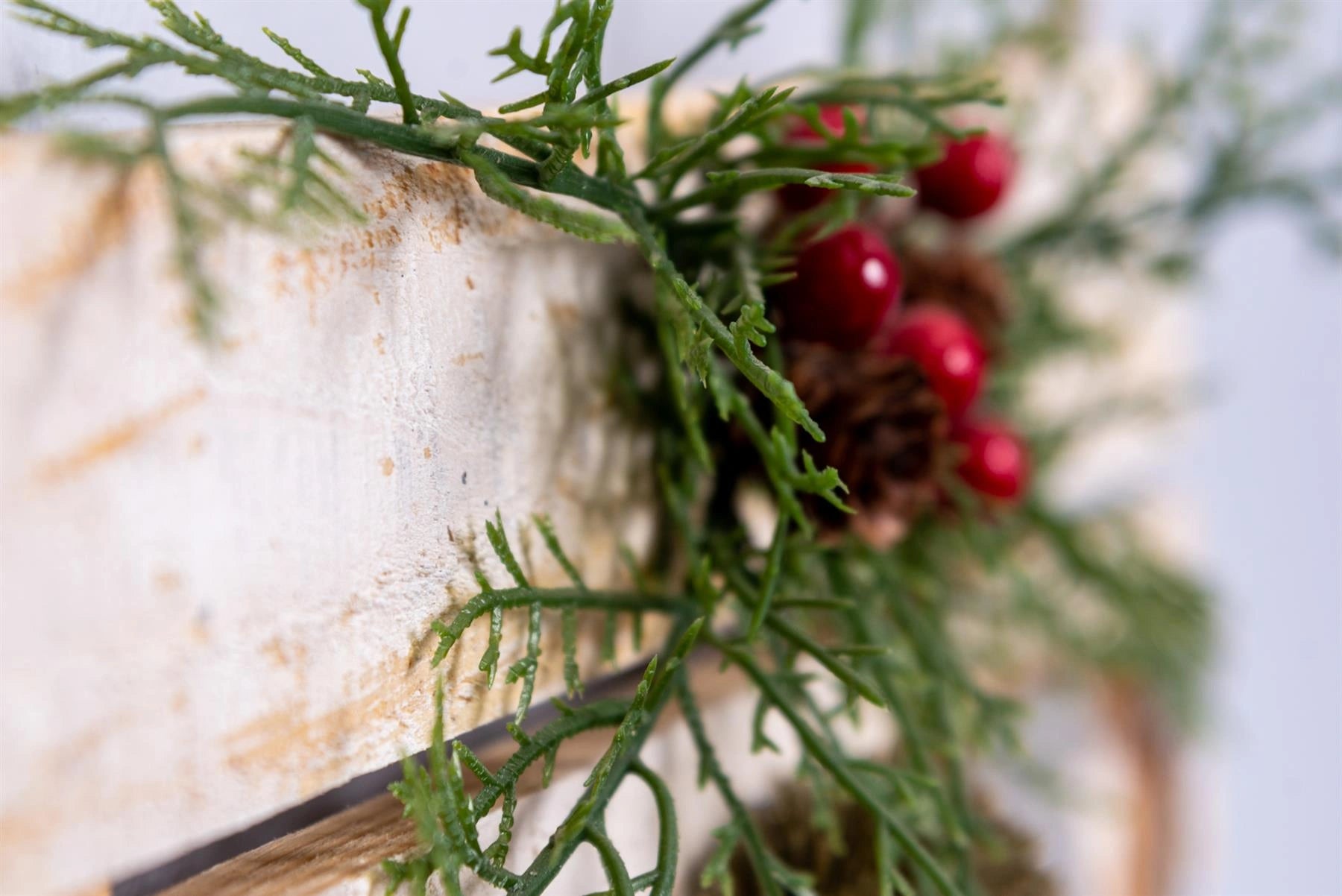 20X40Cm Wooden Joy Letters Sign Christmas Wall Frame Decoration