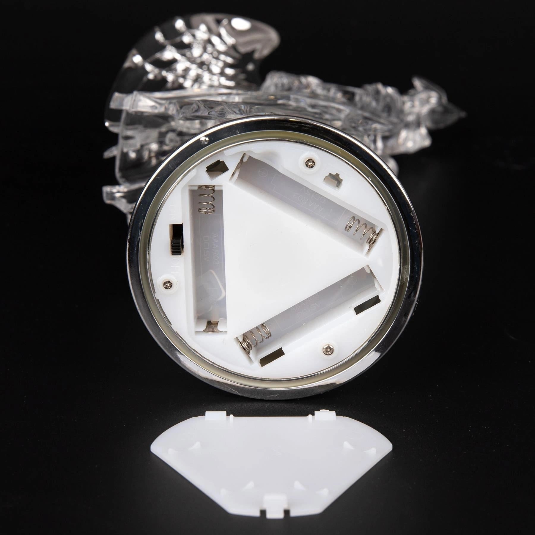 Light Up Ice Angel Water Spinner -10X13X33Cm