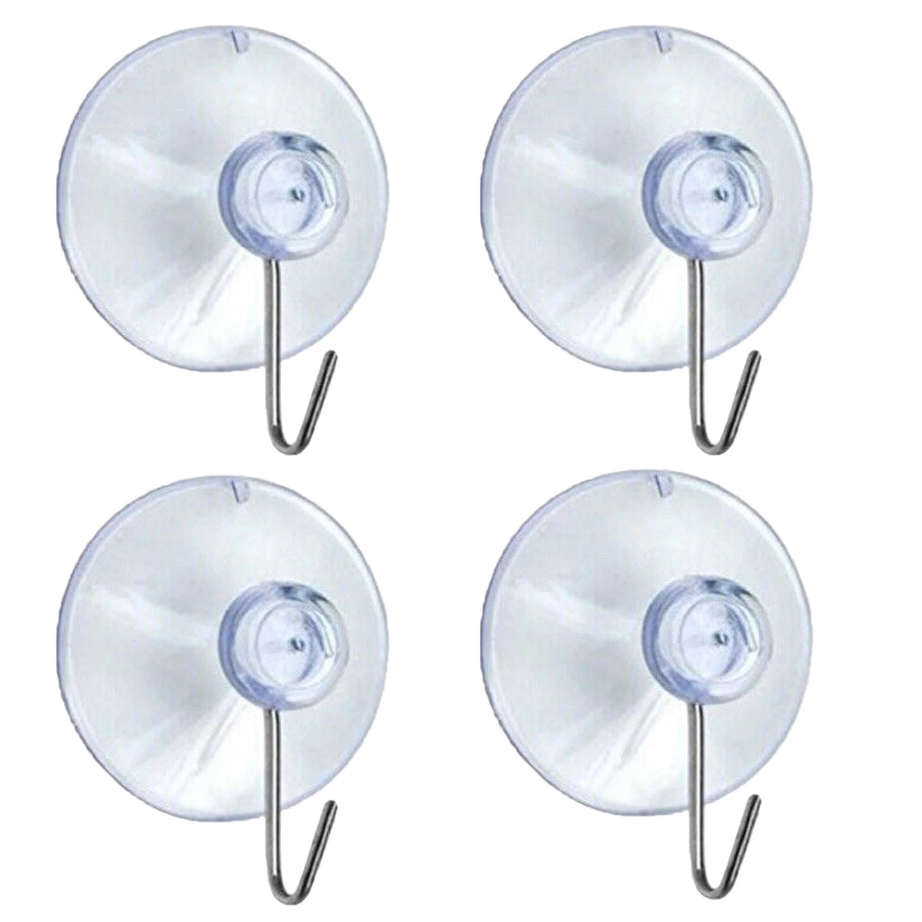 Heavy Duty Suction Hook Kitchen Bathroom Wall Sign Christmas Decoration 4pc 53mm