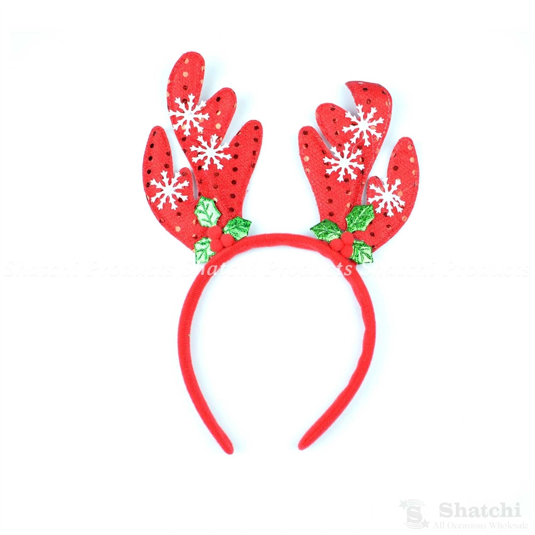 20 Christmas Headband Reindeer Antlers Xmas Fancy Dress Party Costume Accessory