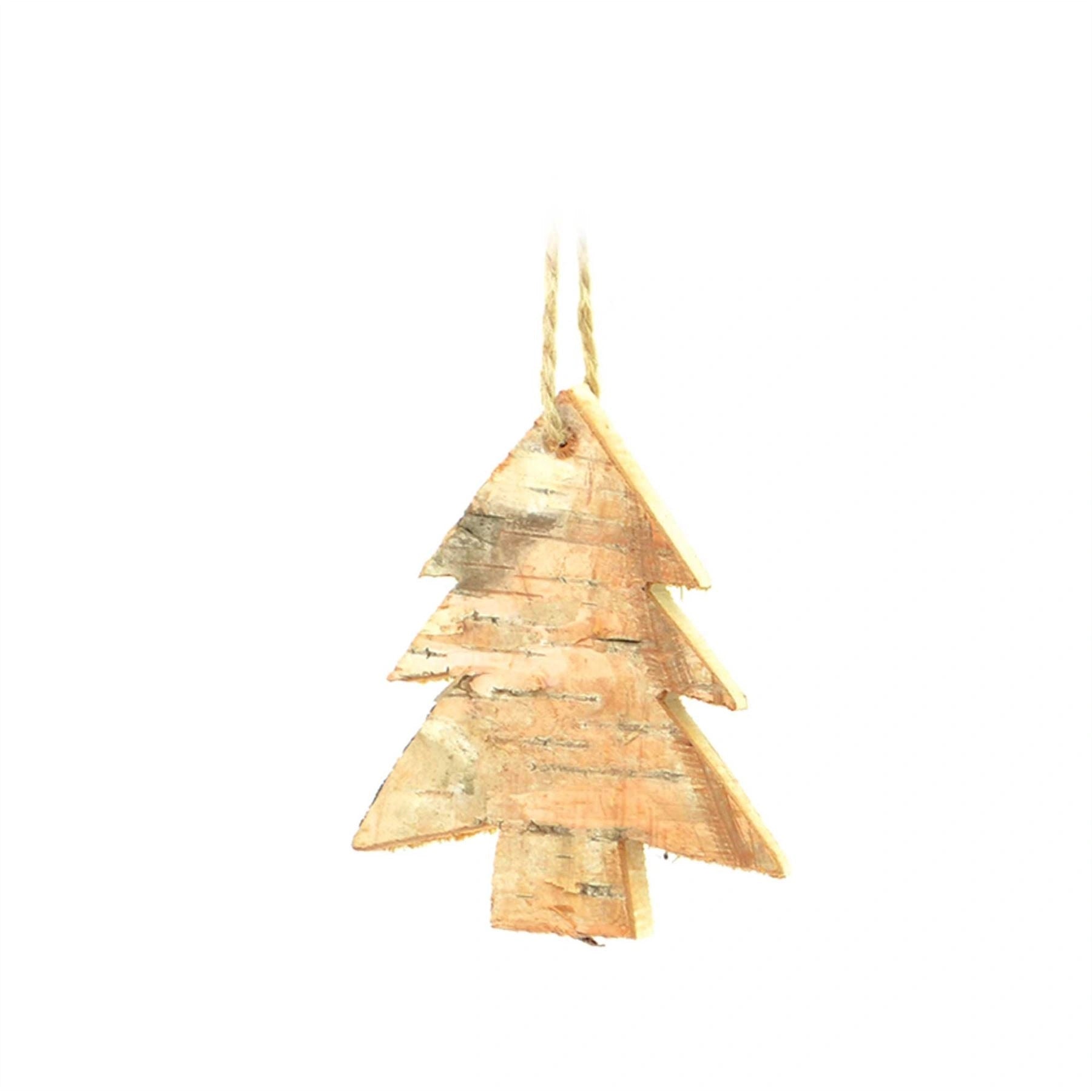 8Cm Real Woodn Ornament For Christmas Tree Hanging Decorations Heand Crafted  Christmas Tree