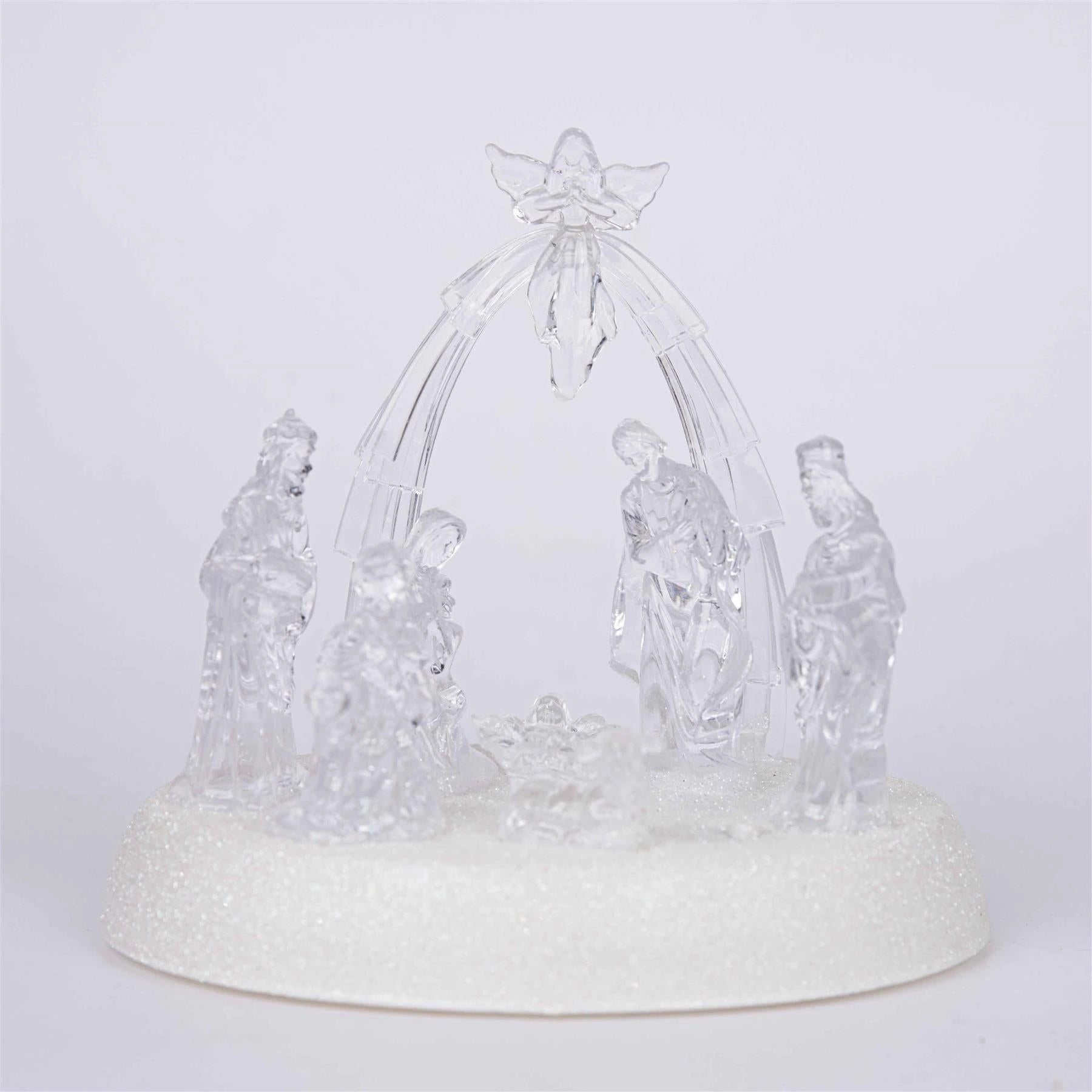 Novelty Musical LED Light Up Sculpture Christmas Home Xmas Party Decorations