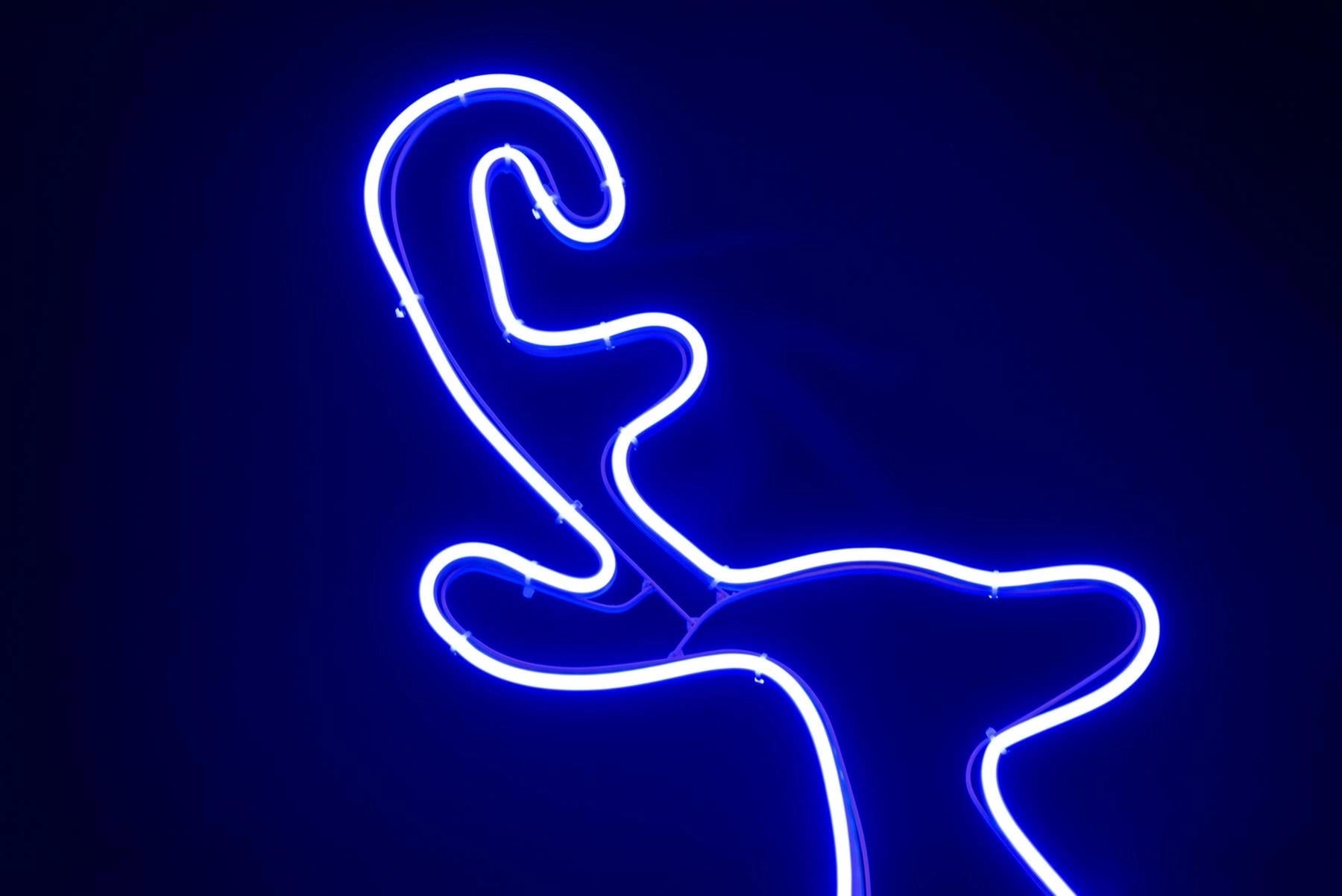 Neon Rope Light Silhouette Christmas Reindeer Calf Outdoor Wall Garden Decor UK