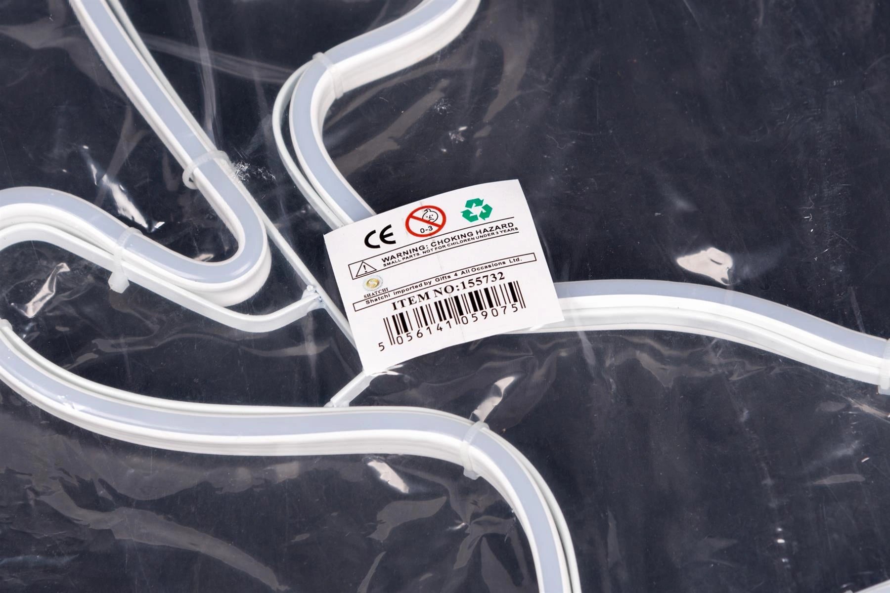 Neon Rope Light Silhouette Christmas Reindeer Calf Outdoor Wall Garden Decor UK