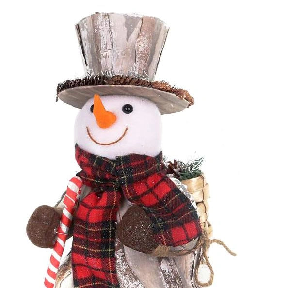 40 Cm Decorative Piece Snowman