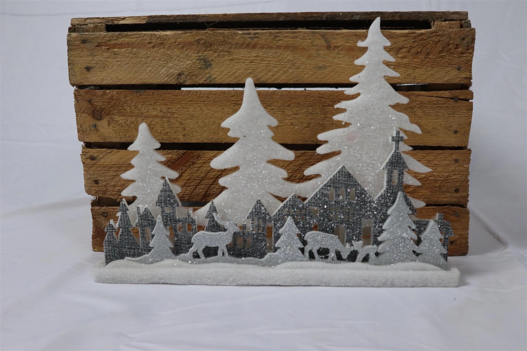 Foam Tree House And Deer On Board