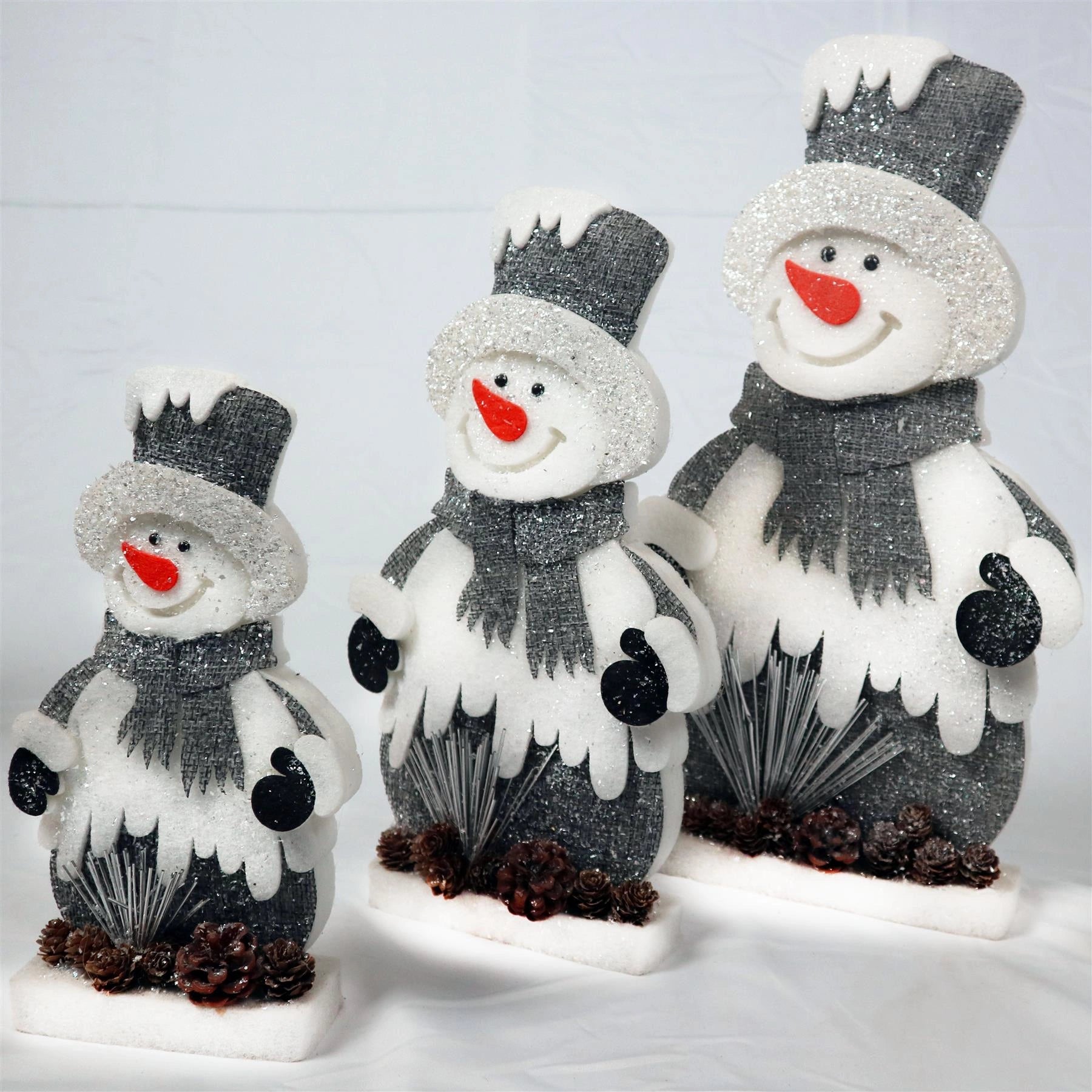 Christmas Table Decorations Snowman Decorative Piece Unique Design Xmas