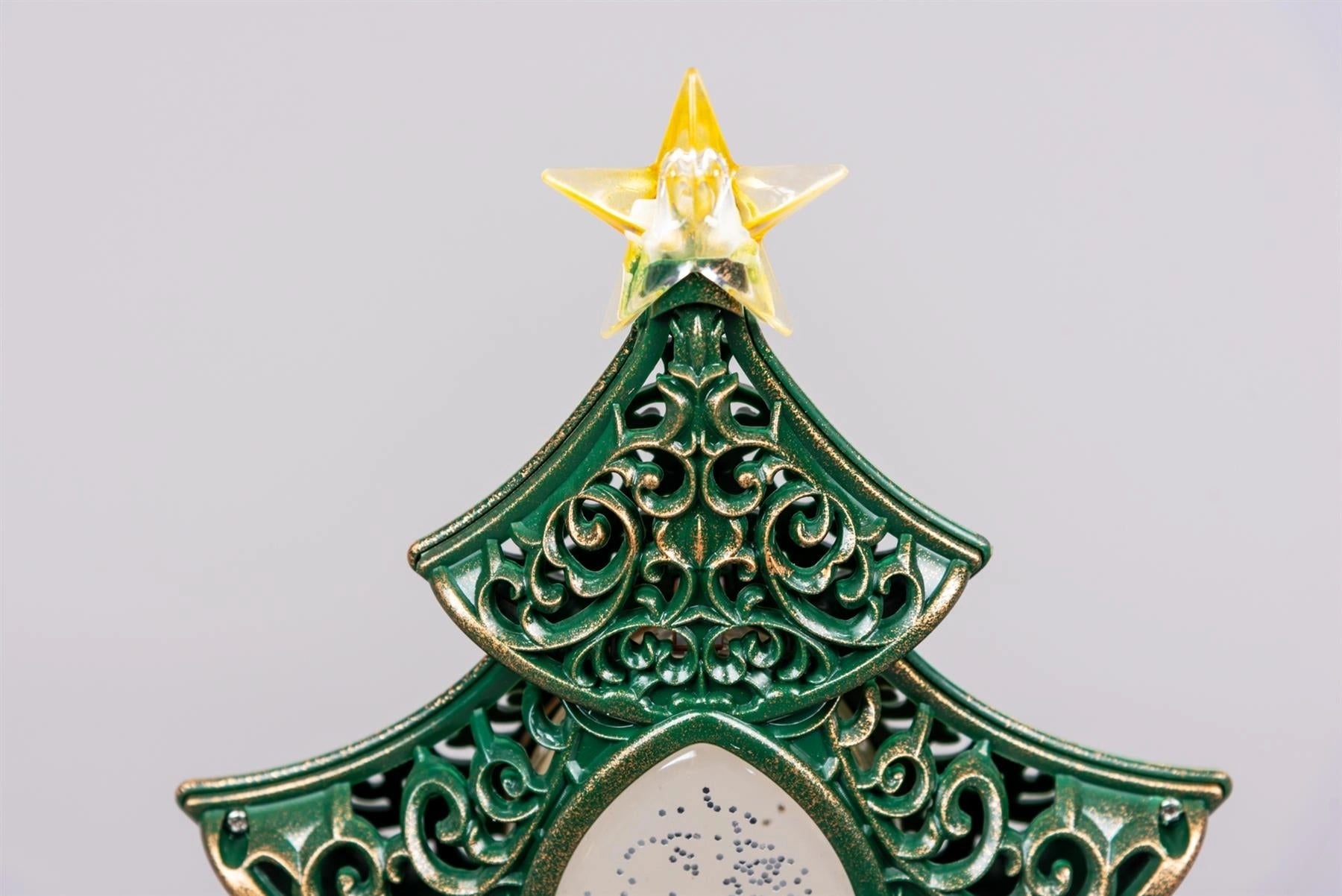 Christmas Tree Globe Nativity Scene Light Up Musical Glittering Xmas Home Decor