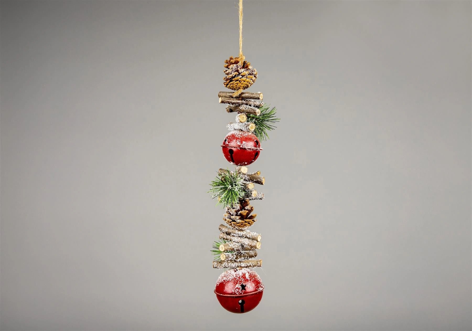 Christmas Wall Door Home Decorative Hanging Red Bells Xmas Ornament Decorations