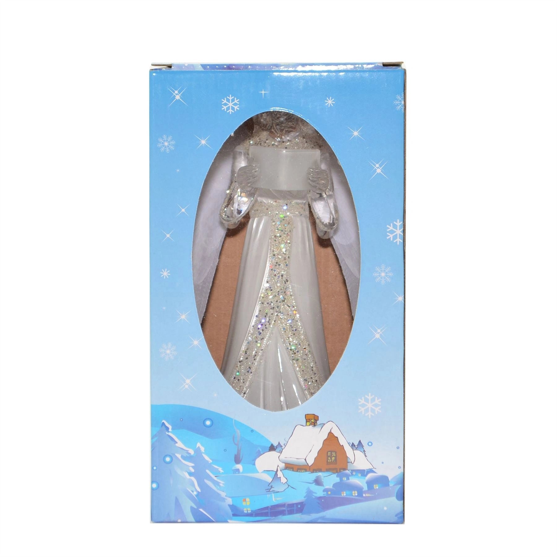 Christmas Figures LED Light Up Angel Novelty Tabletop Xmas Gifts Home Decor 21CM