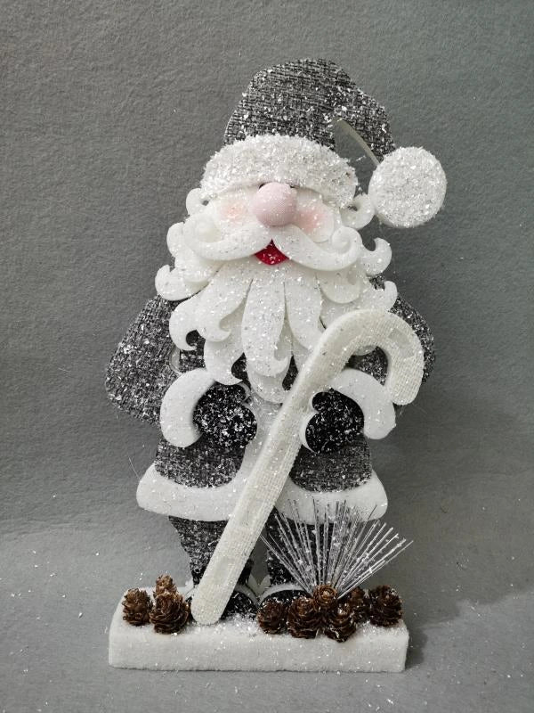 Christmas Figure Santa Table Decoration Center Piece Xmas Gift Home Window 32cm