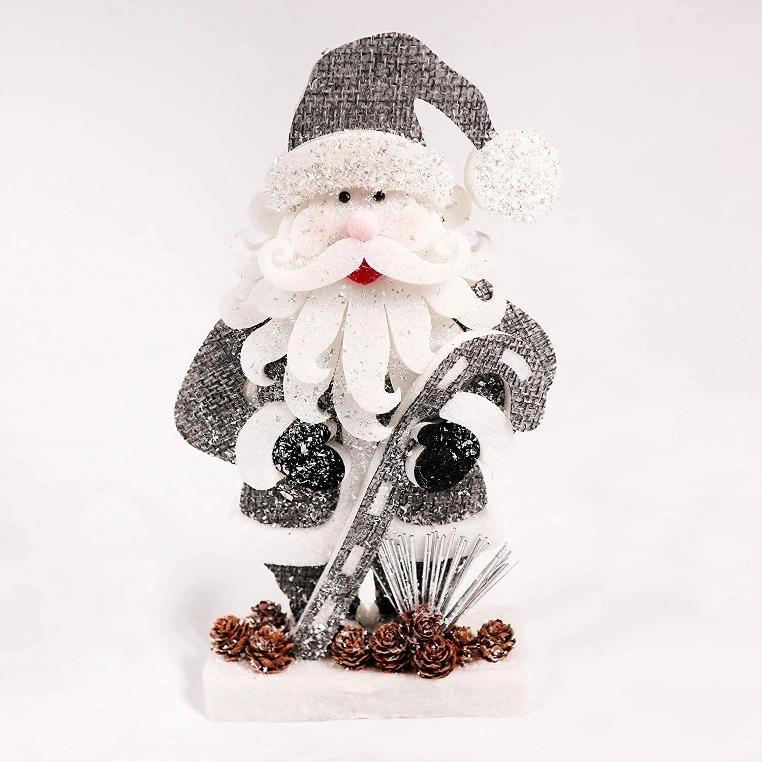 Christmas Figure Santa Table Decoration Center Piece Xmas Gift Home Window 32cm