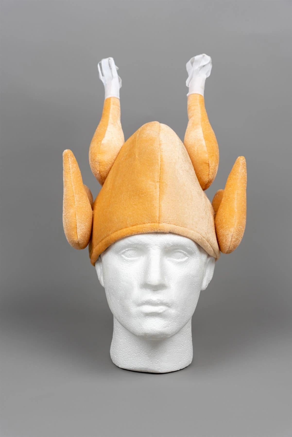 Turkey Hat Roasted Chicken Novelty Adult Fancy Dress Costume Xmas Party Accesory