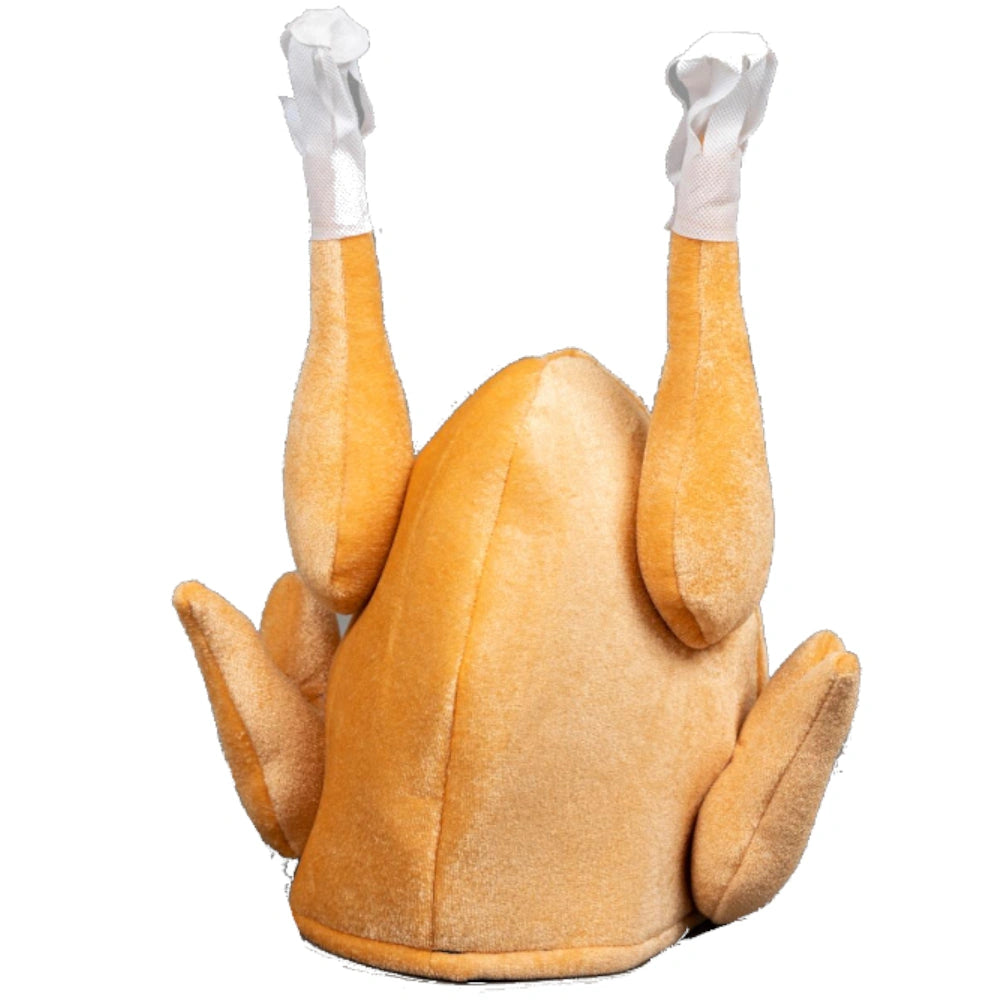 Turkey Hat Roasted Chicken Novelty Adult Fancy Dress Costume Xmas Party Accesory