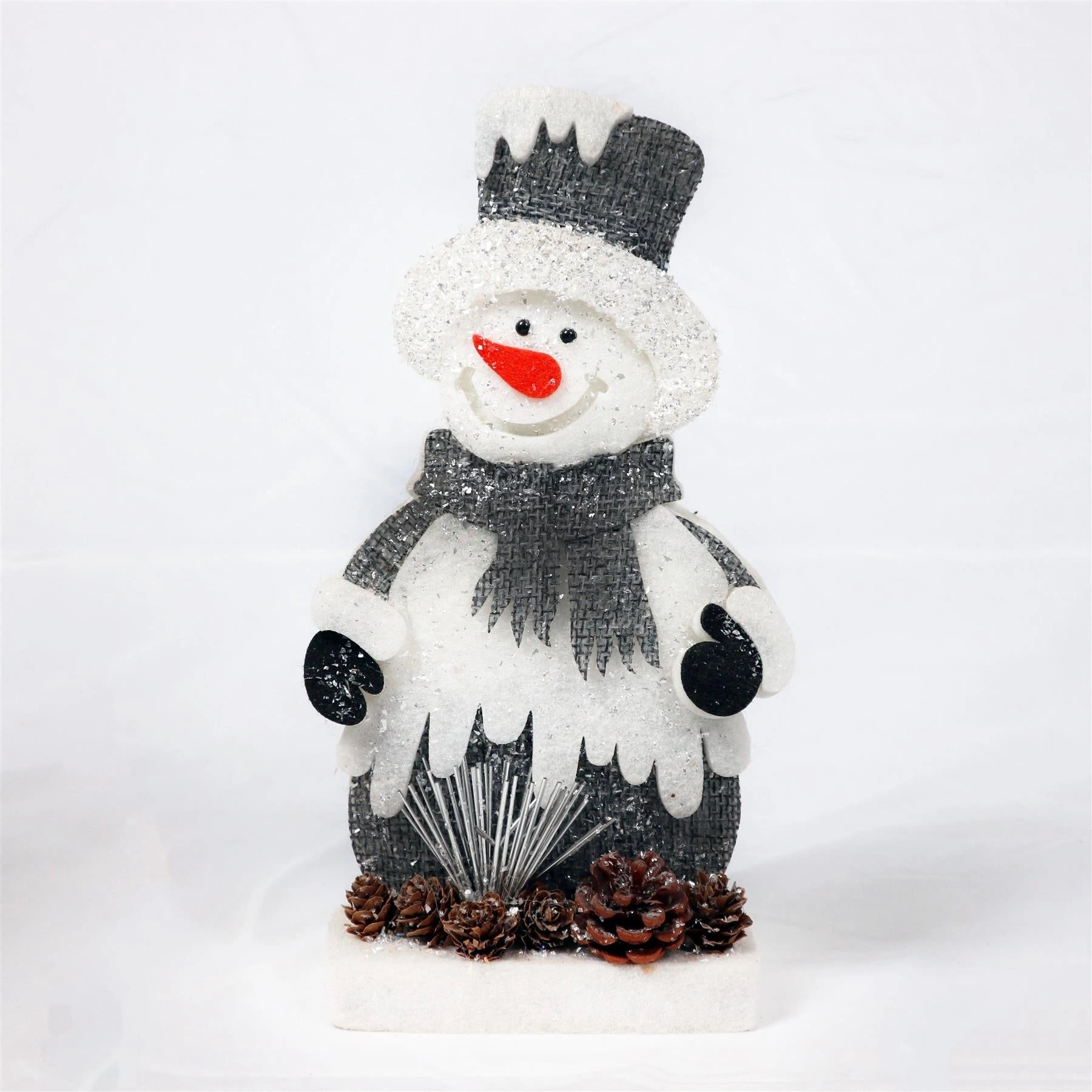 Snowman Christmas Figures Table Decorations Center Piece Xmas Window Home 52CM