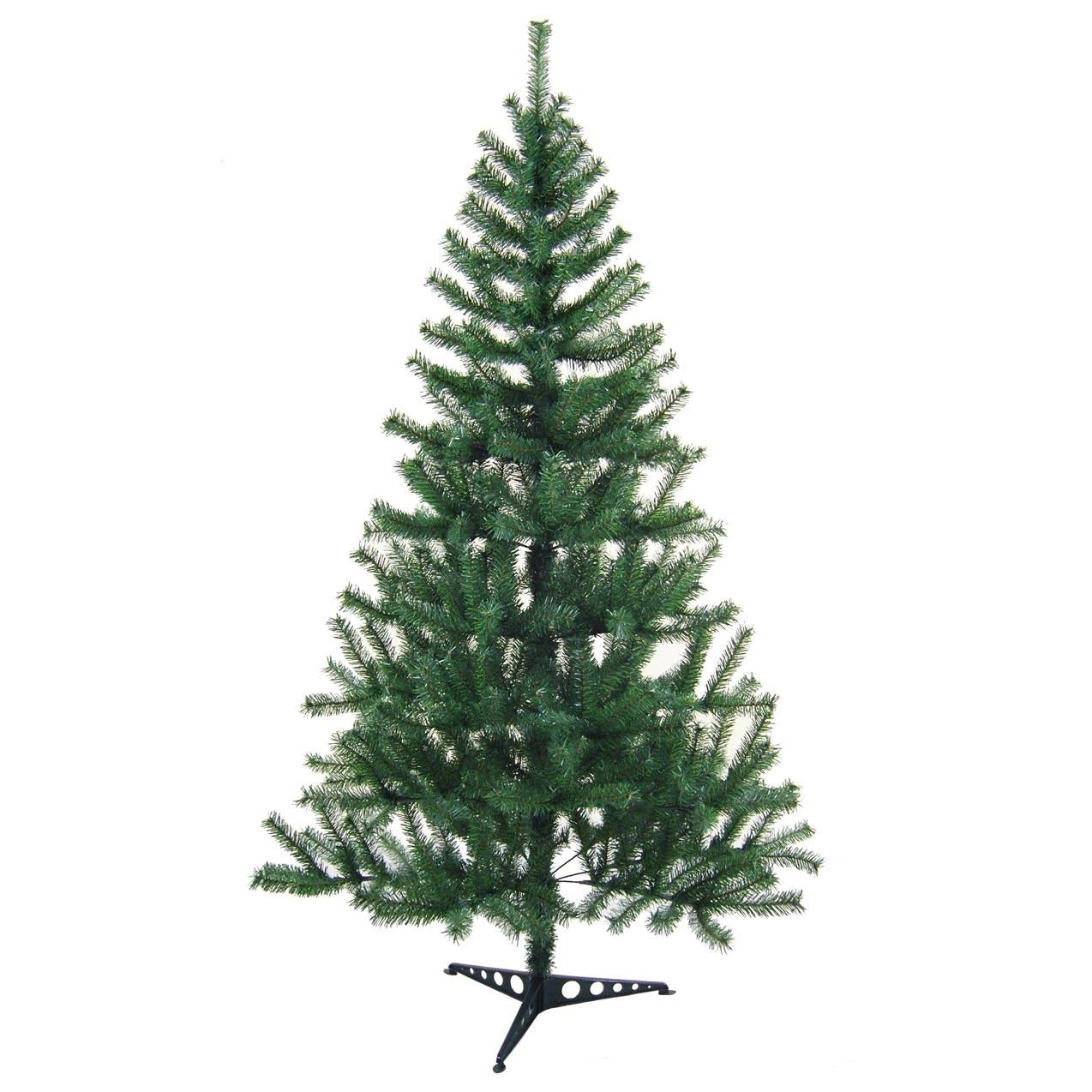 SHATCHI 4Ft-6Ft Green Artificial Christmas Traditional Realistic Natural Branches Canadian Pine Tips Xmas Tree, 4Ft
