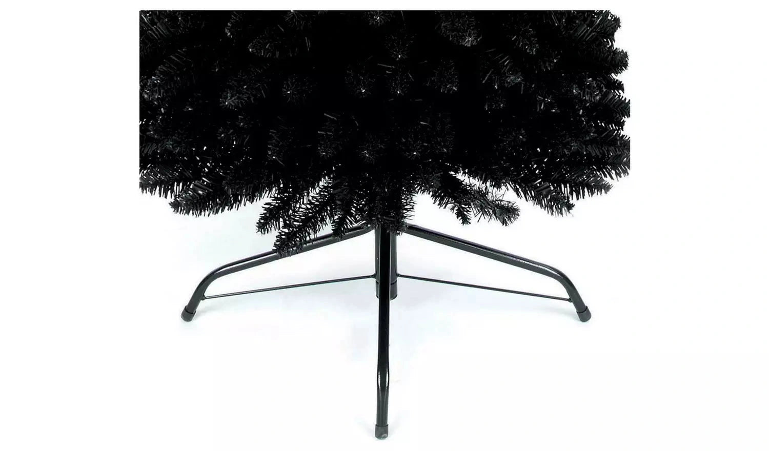 Black Christmas Tree Artificial Pine Bushy Outdoor Xmas Home Decoration 6FEET UK