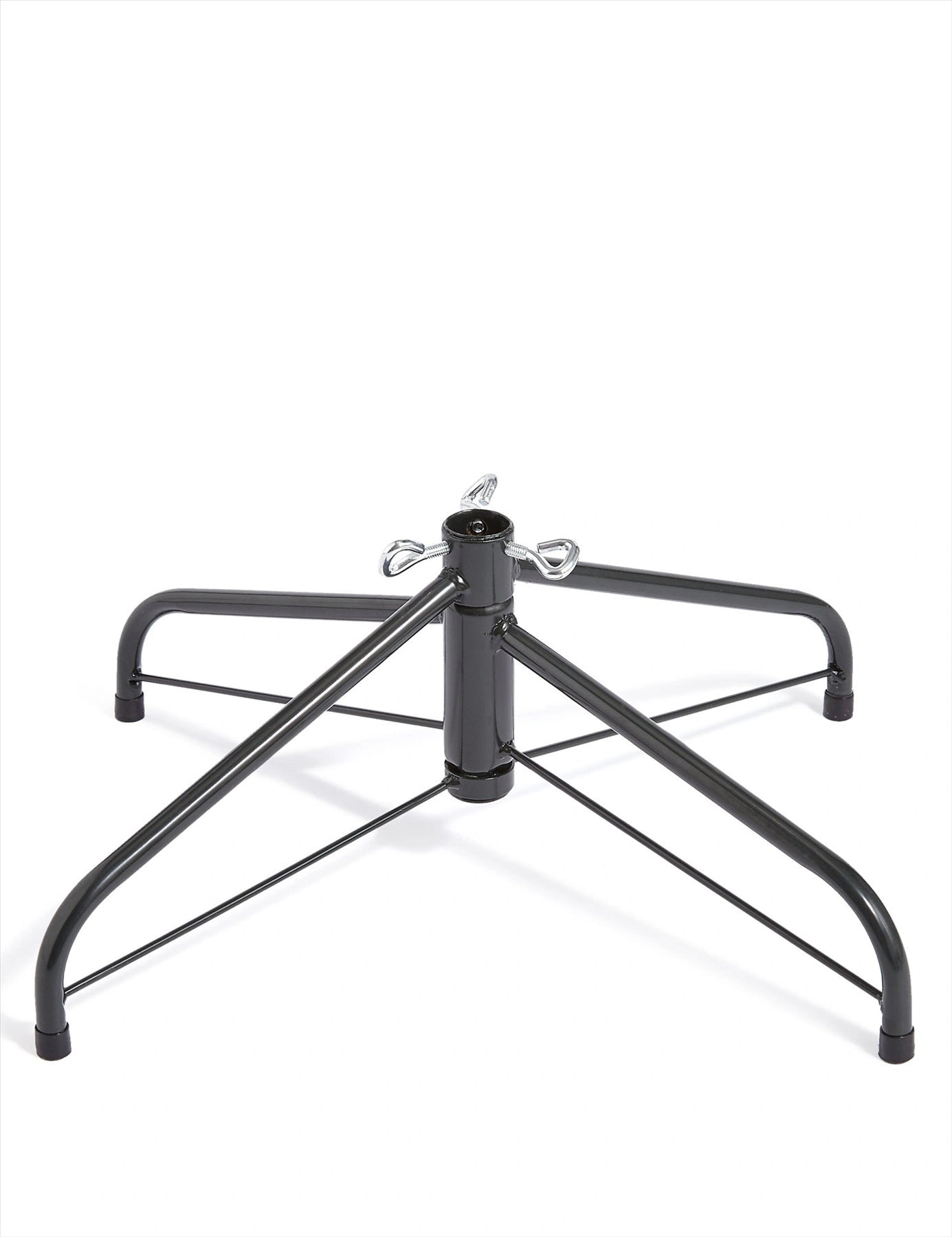 Slim Pre Lit Christmas Tree Pencil Pine Green Artificial Bushy XMAS Decor 4FT UK