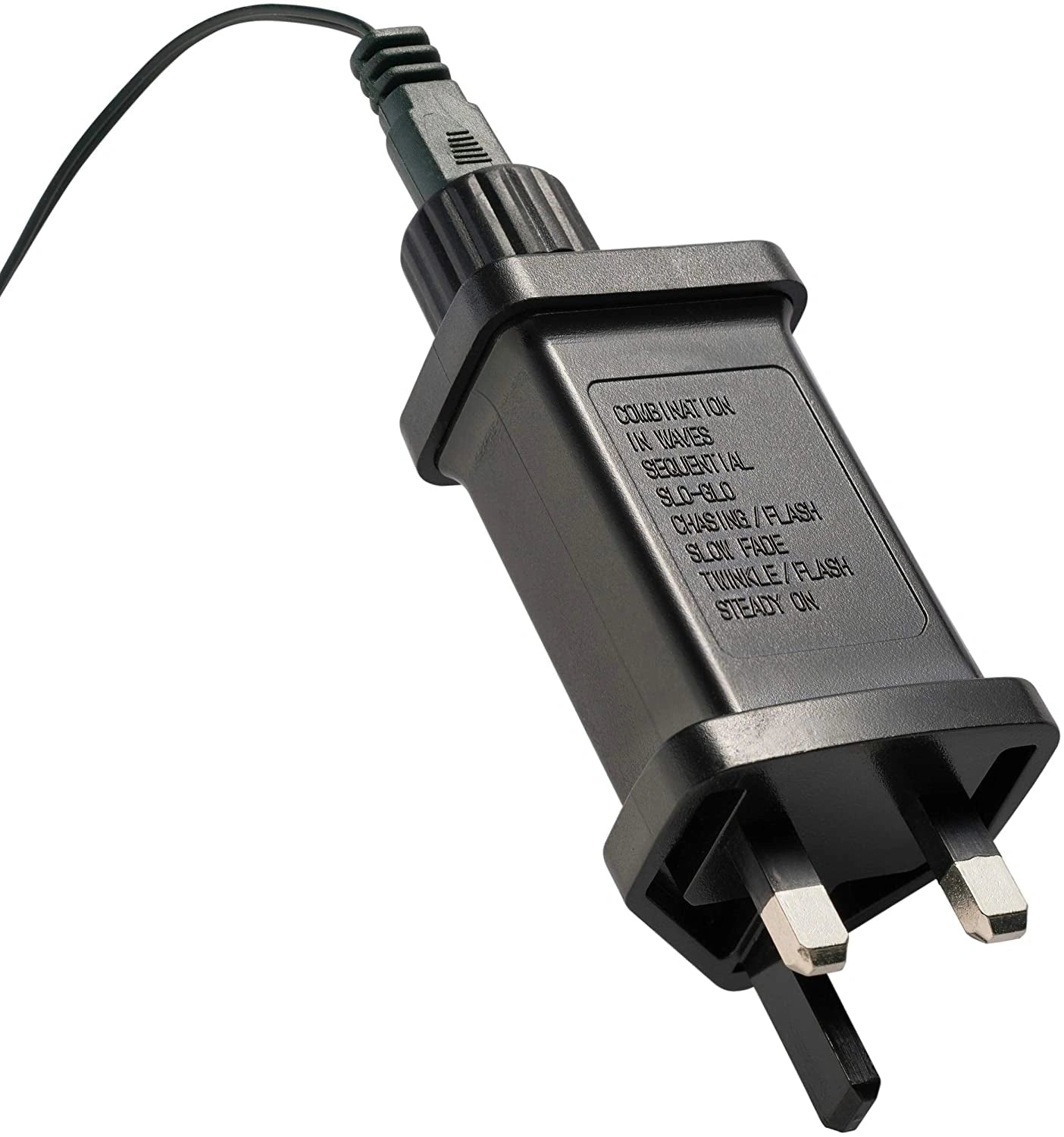 Slim Pre Lit Christmas Tree Pencil Pine Green Artificial Bushy XMAS Decor 4FT UK