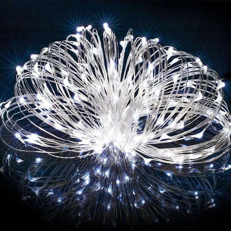 Christmas Fairy Lights 40LED Micro Rice Battery Operated Indoor Xmas Home Decor