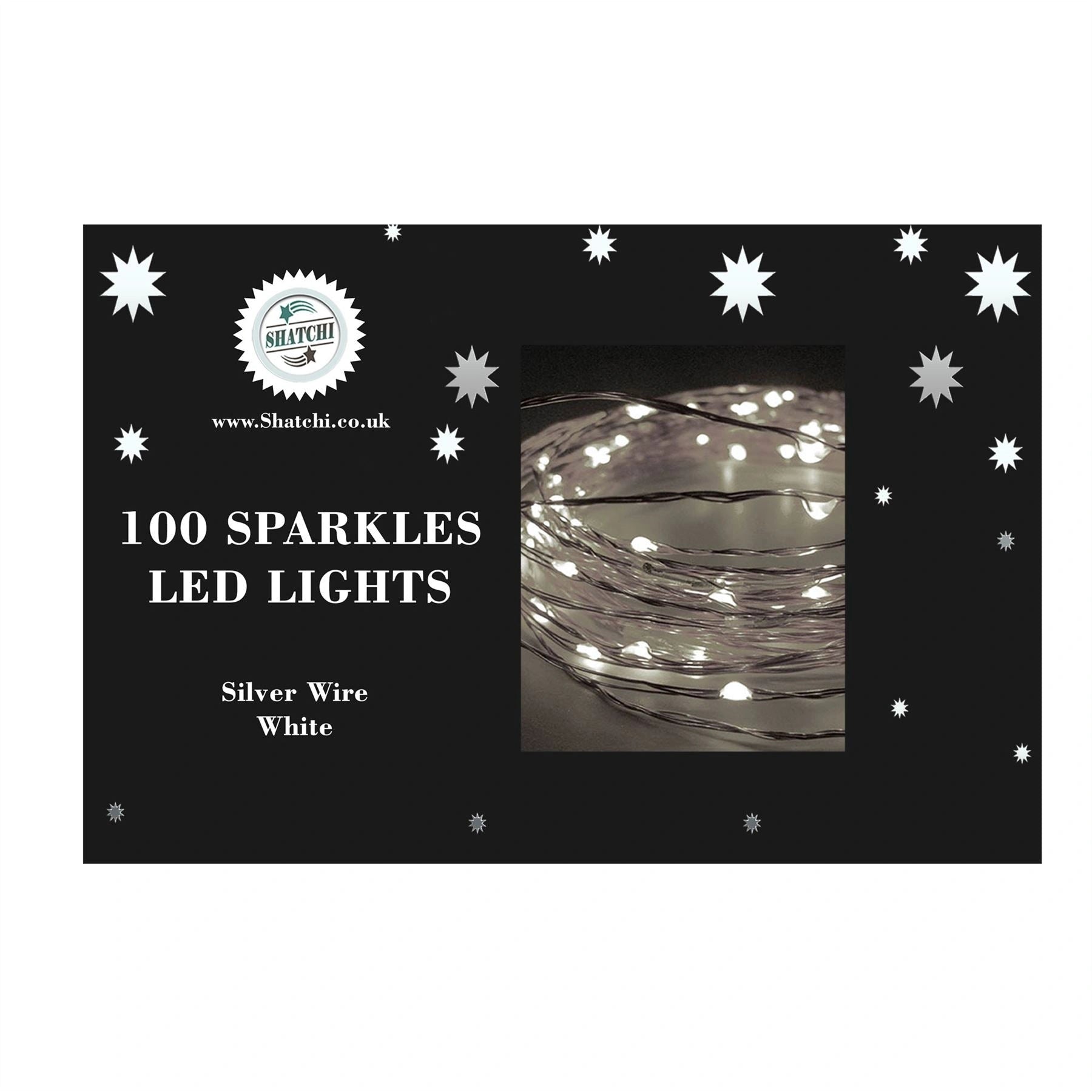 Christmas Fairy Lights 100LED Micro Rice Battery Operated Indoor Xmas Home Decor