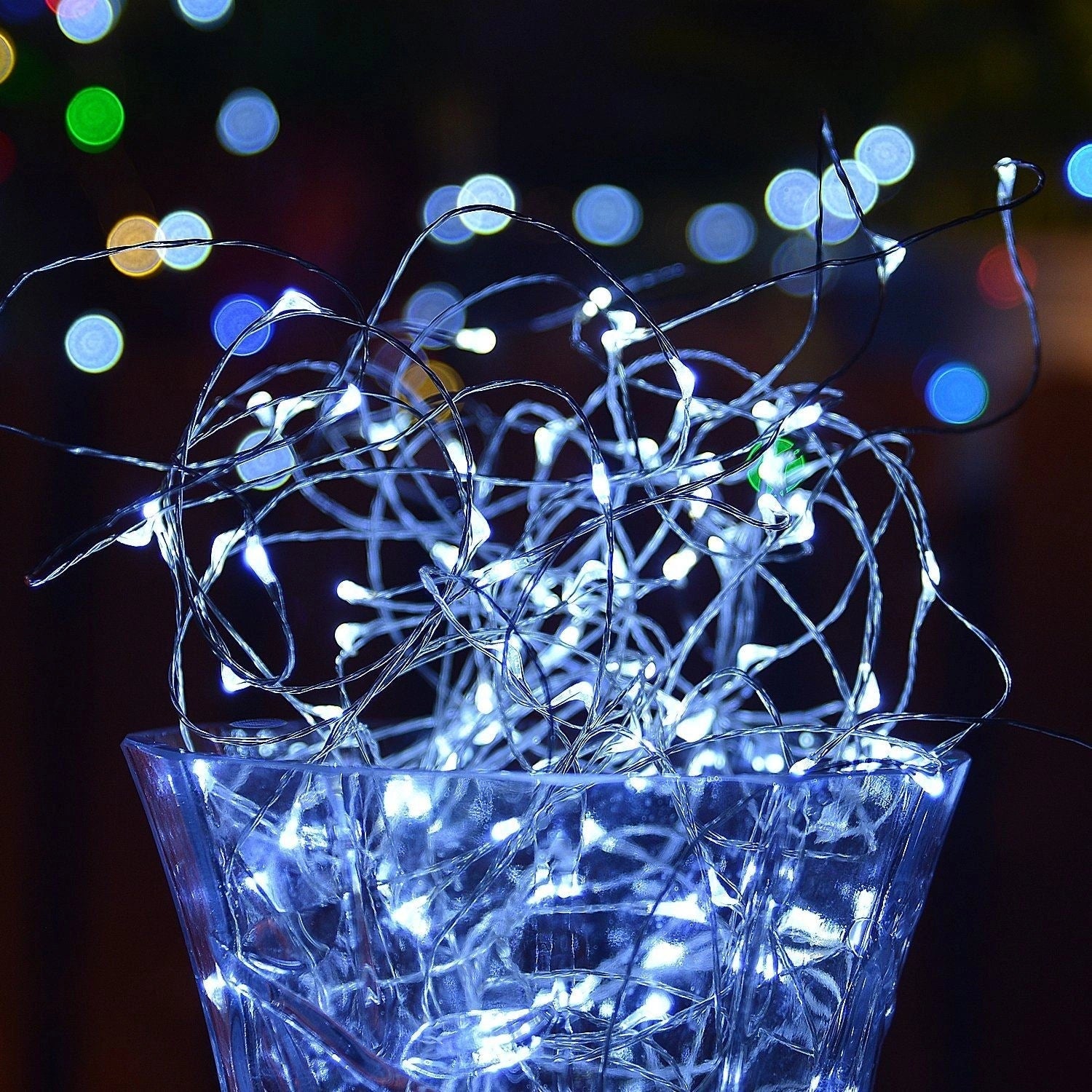 Christmas Fairy Lights 20LED Micro Rice Battery Operated Indoor Xmas Home Decor