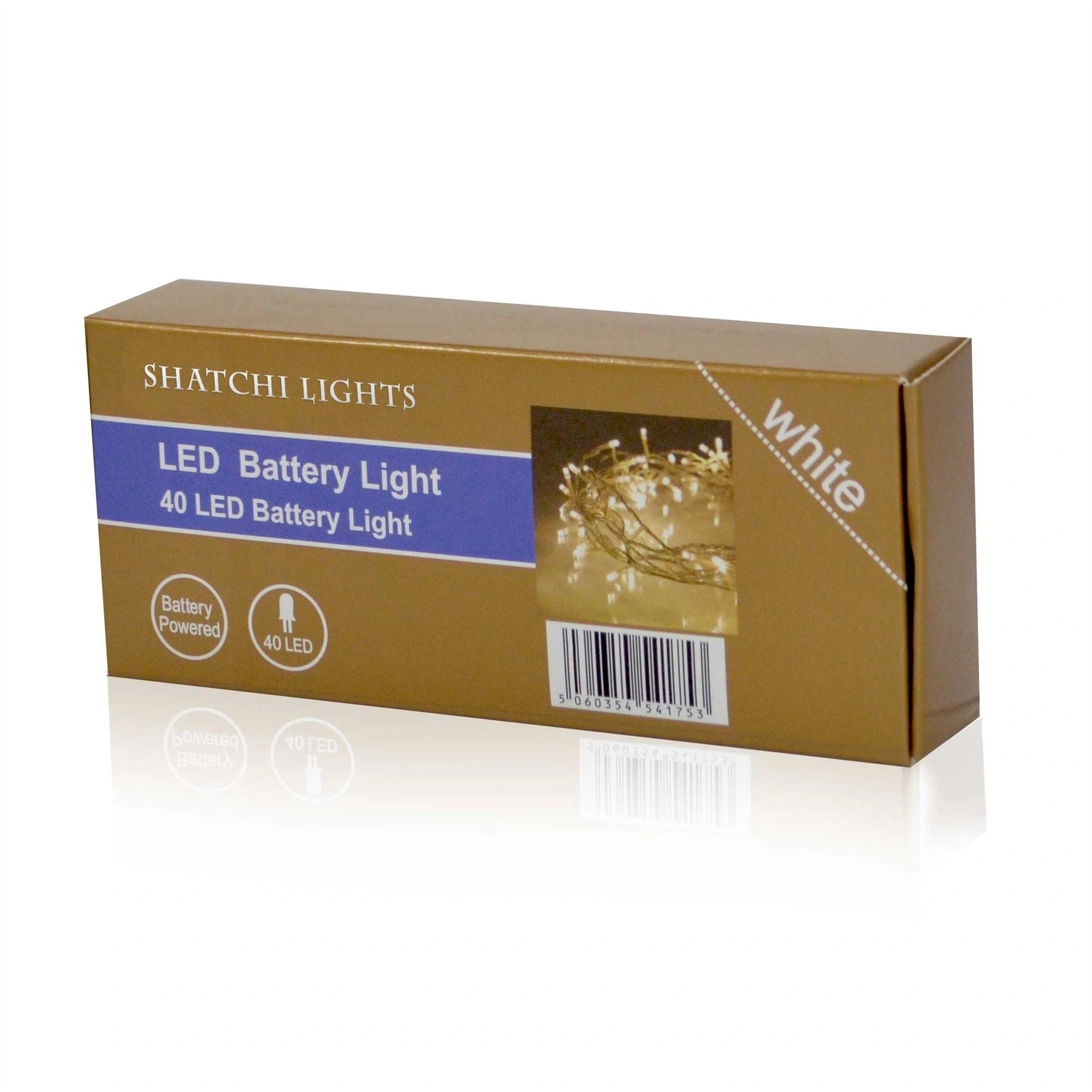 Christmas Fairy Light 40 LED String Battery Operated Indoor Xmas Home Decoration